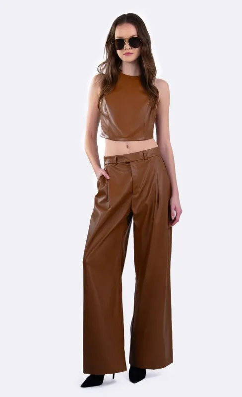 Perrie Crop - Caramel sold by Nonchalant Label