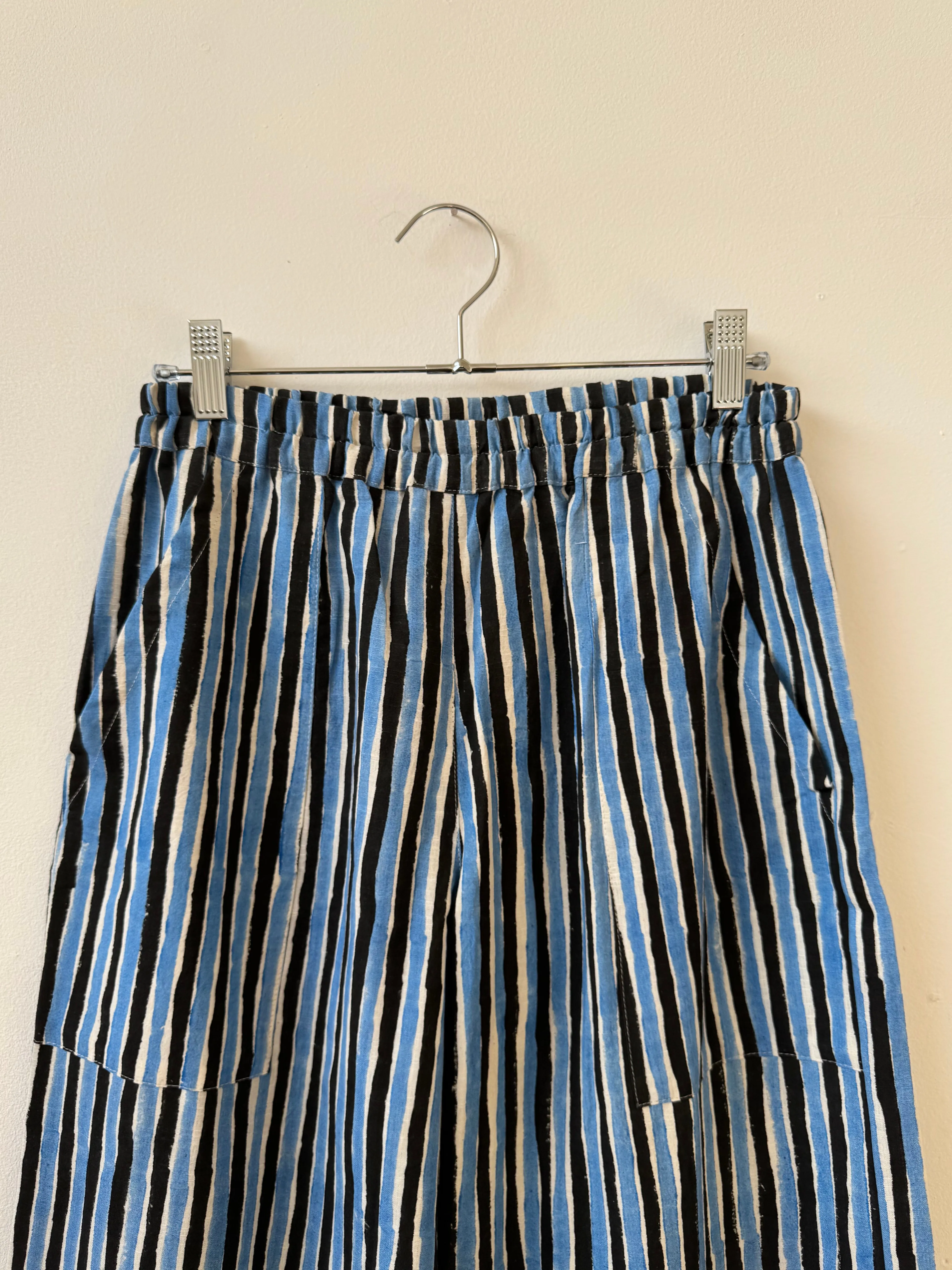 Omar Black and Blue Stripes sold by Happy French Gang product image thumbnail 4