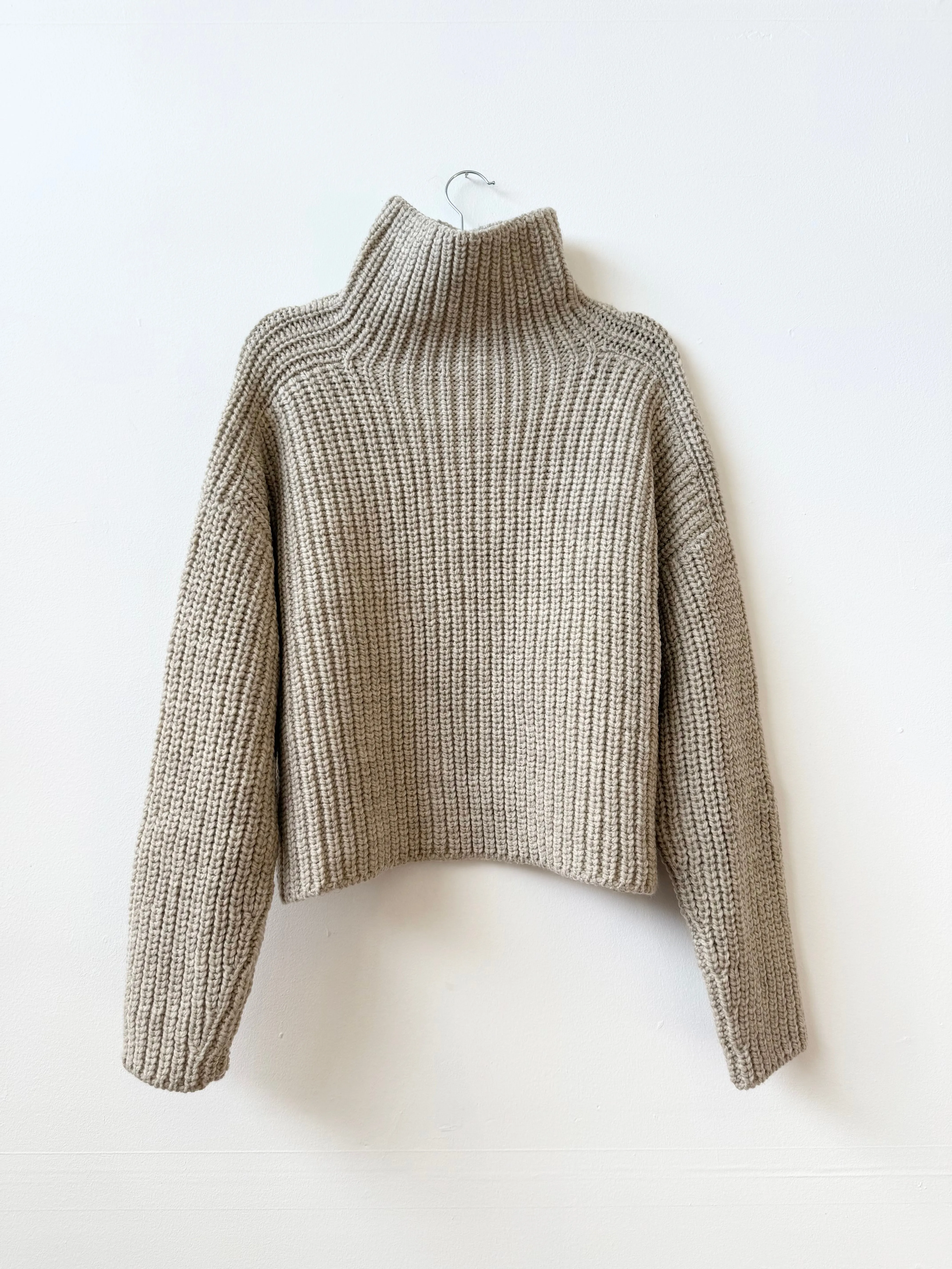 Bruno Highland Wool Sweater - Beige sold by Happy French Gang product image thumbnail 2