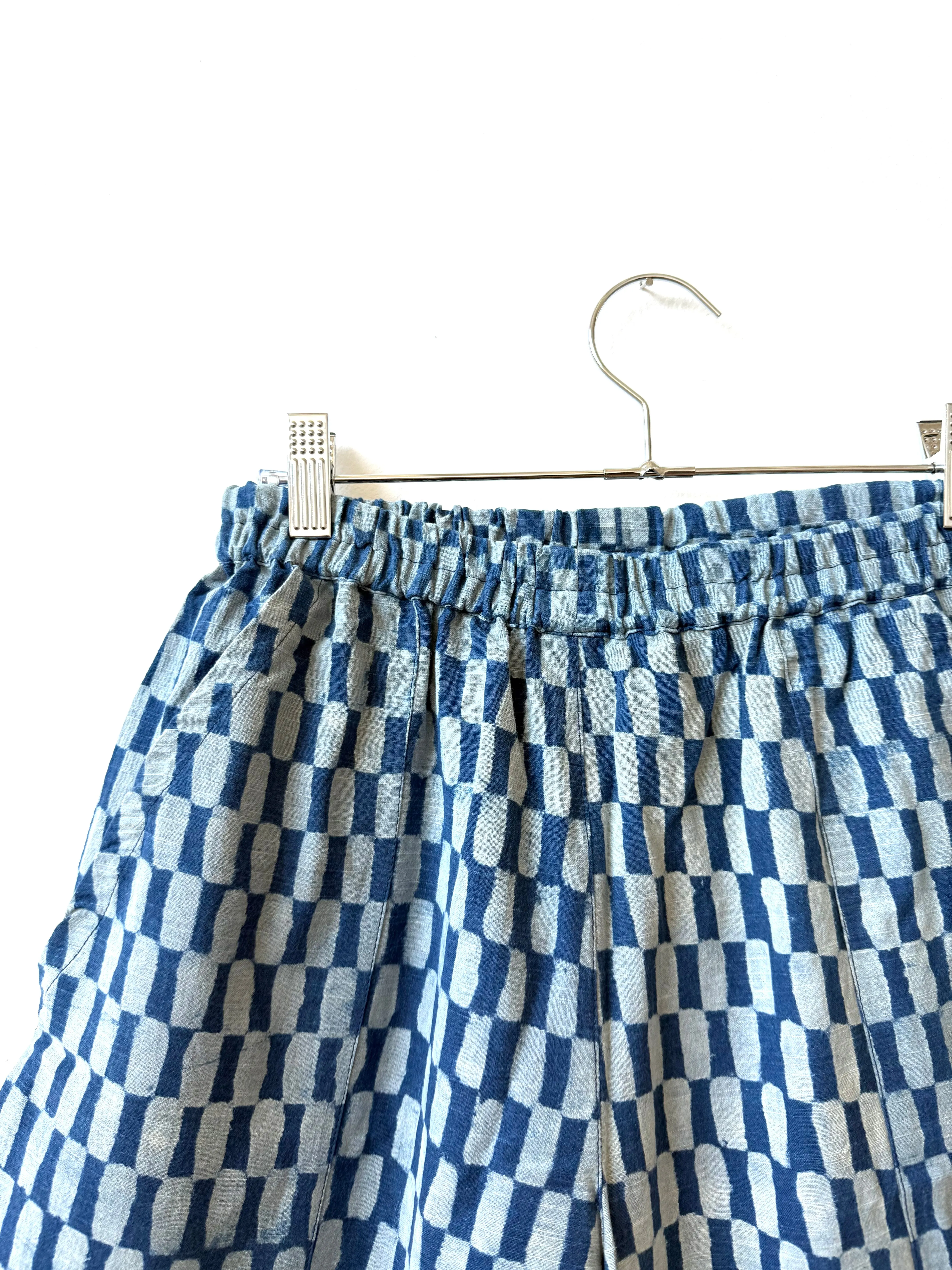 Omar Indigo Small Rectangles sold by Happy French Gang product image thumbnail 2