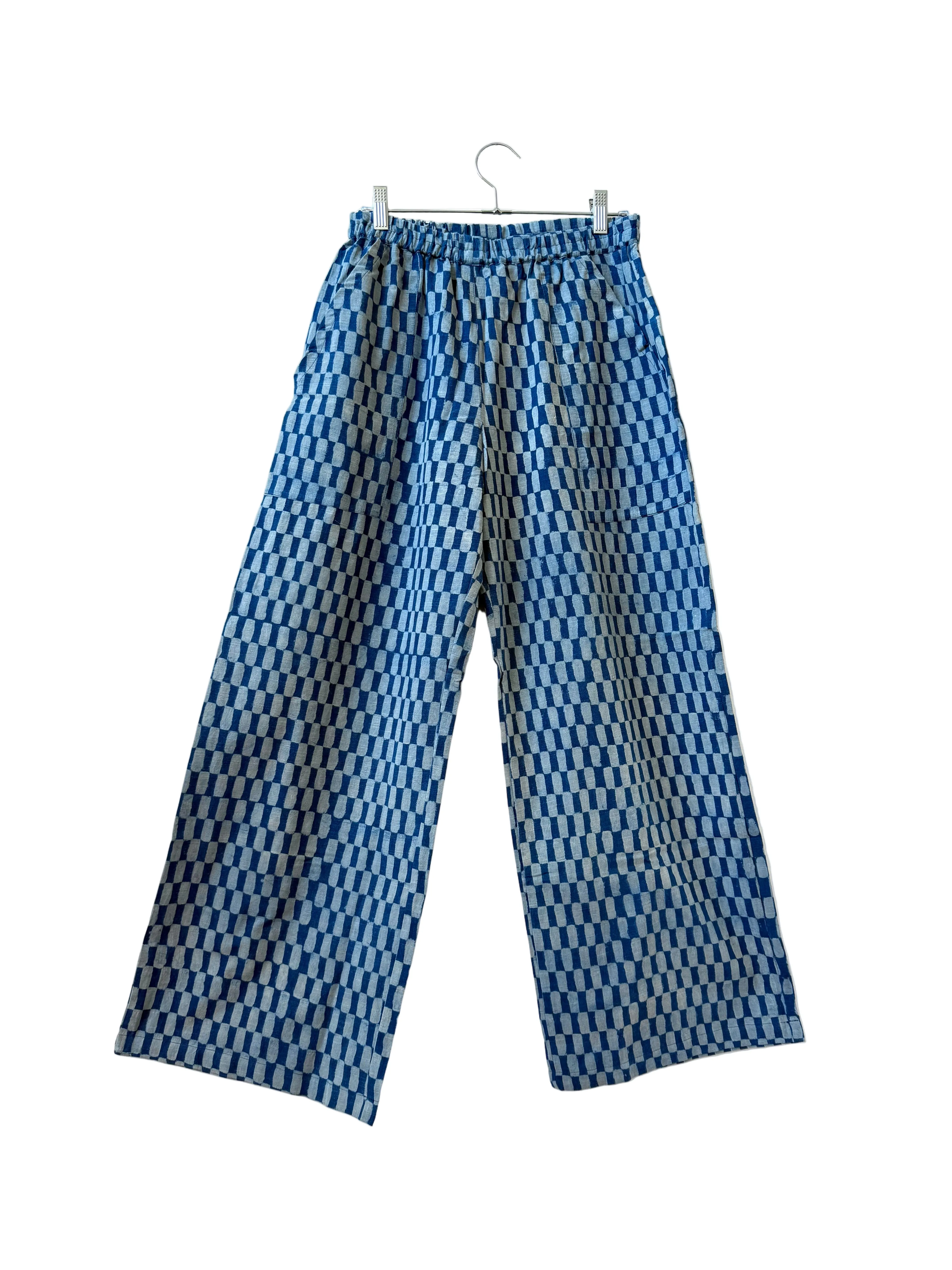 Omar Indigo Small Rectangles sold by Happy French Gang