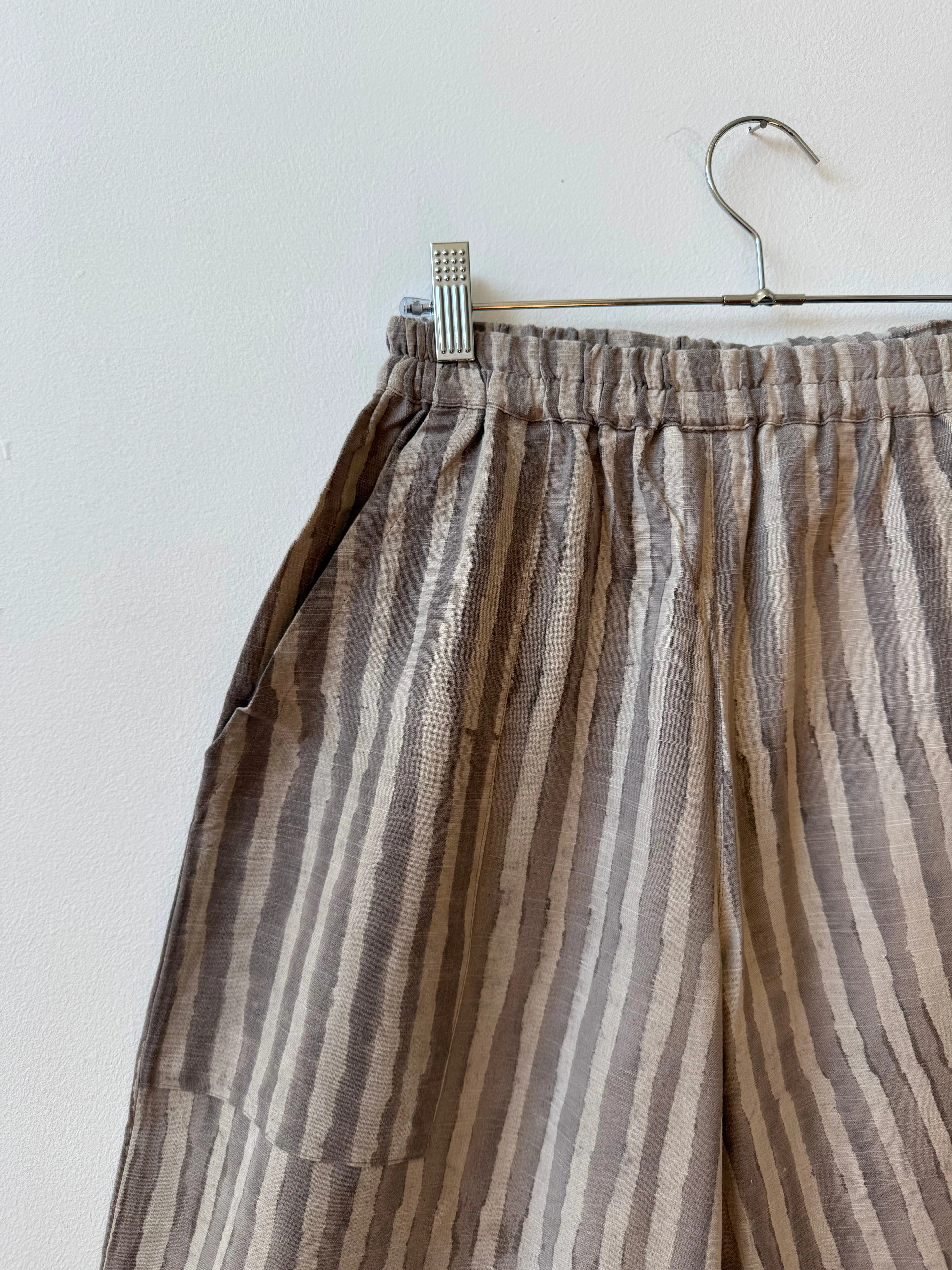 Omar Grey Stripe Pants sold by Happy French Gang product image thumbnail 2