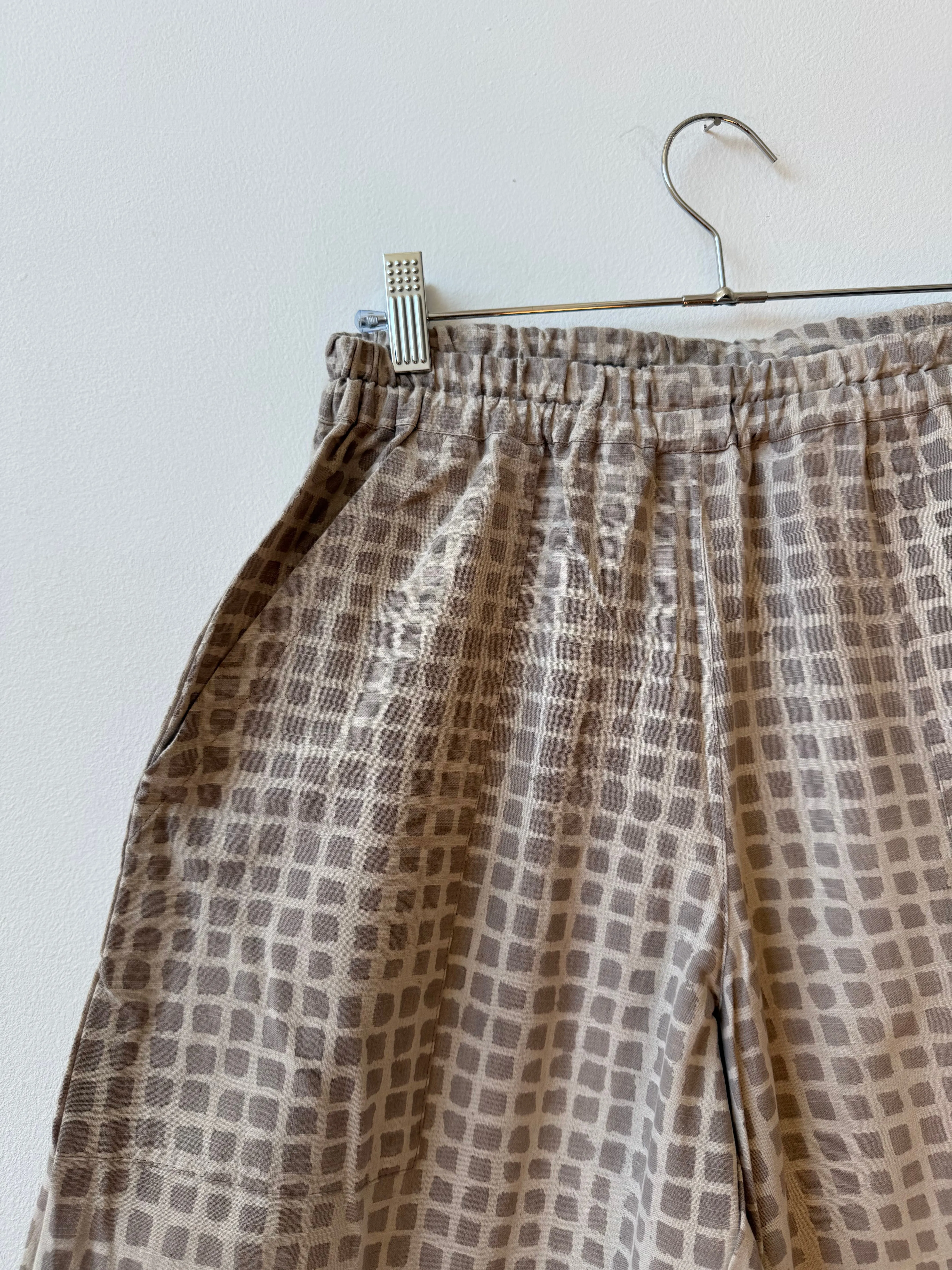 Omar Grey Check Pants sold by Happy French Gang product image thumbnail 2