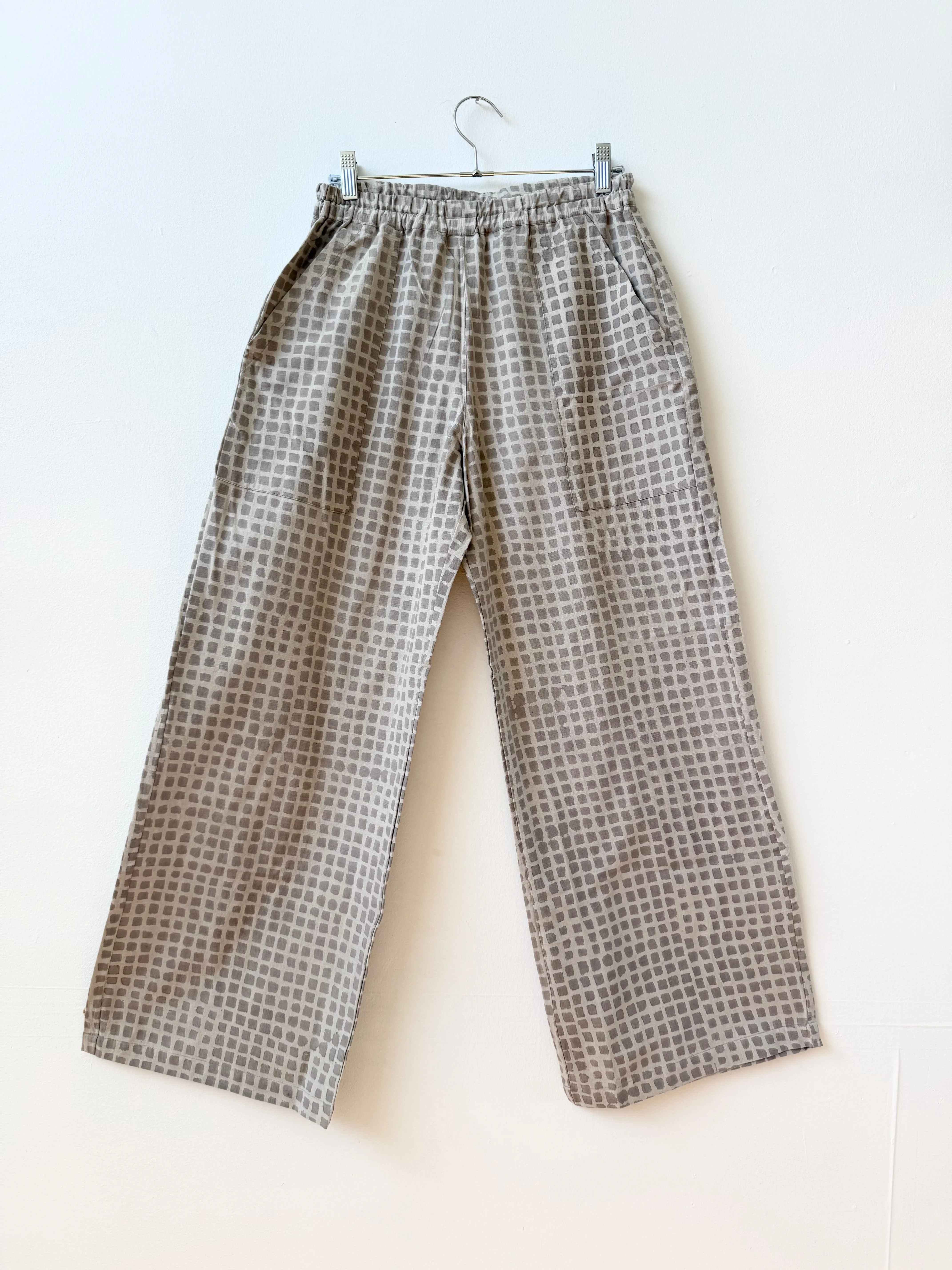 Omar Grey Check Pants sold by Happy French Gang product image thumbnail 4