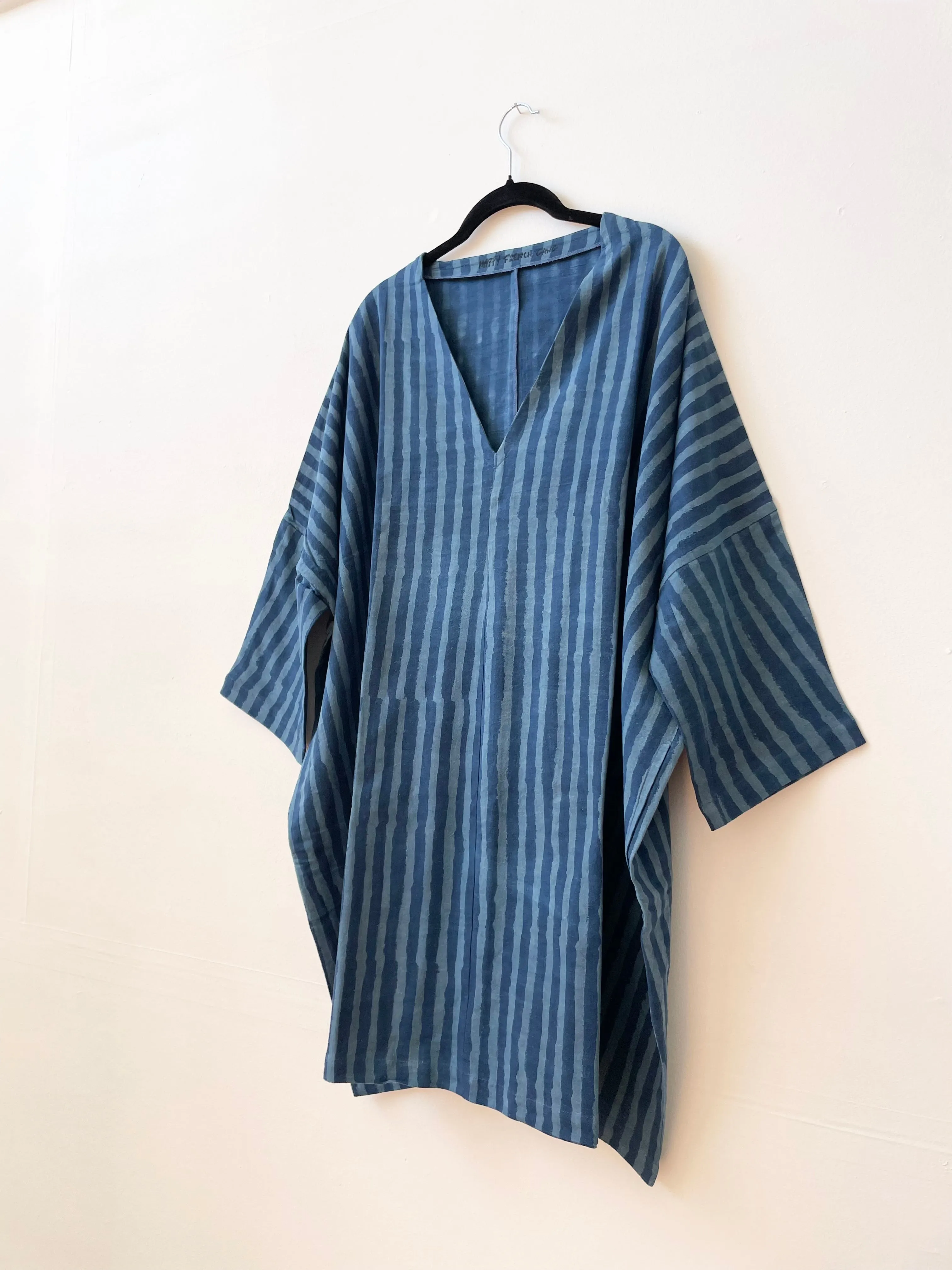 Dress / Tunic Indigo Dark Stripe sold by Happy French Gang product image thumbnail 2
