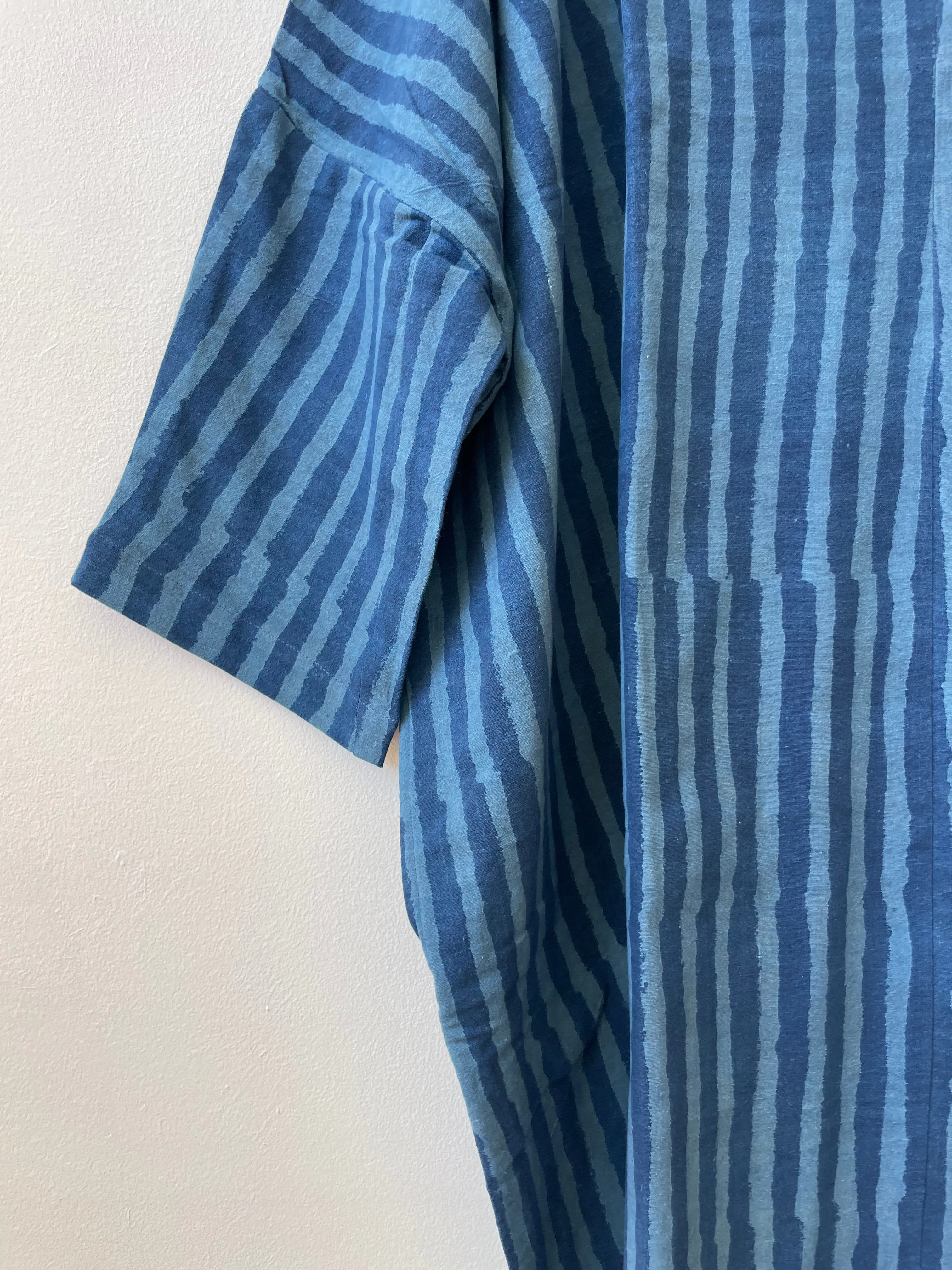 Dress / Tunic Indigo Dark Stripe sold by Happy French Gang product image thumbnail 4