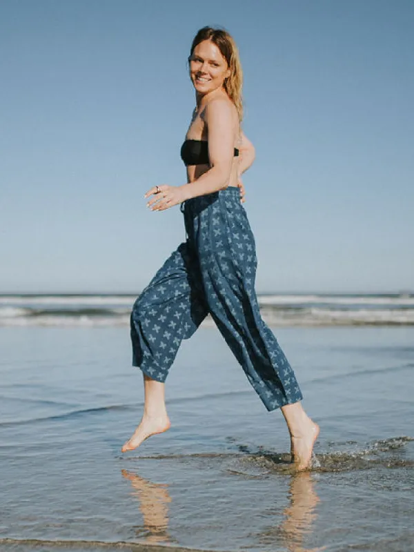 Marius Pant Indigo Cross Uni-Size made by Happy French Gang