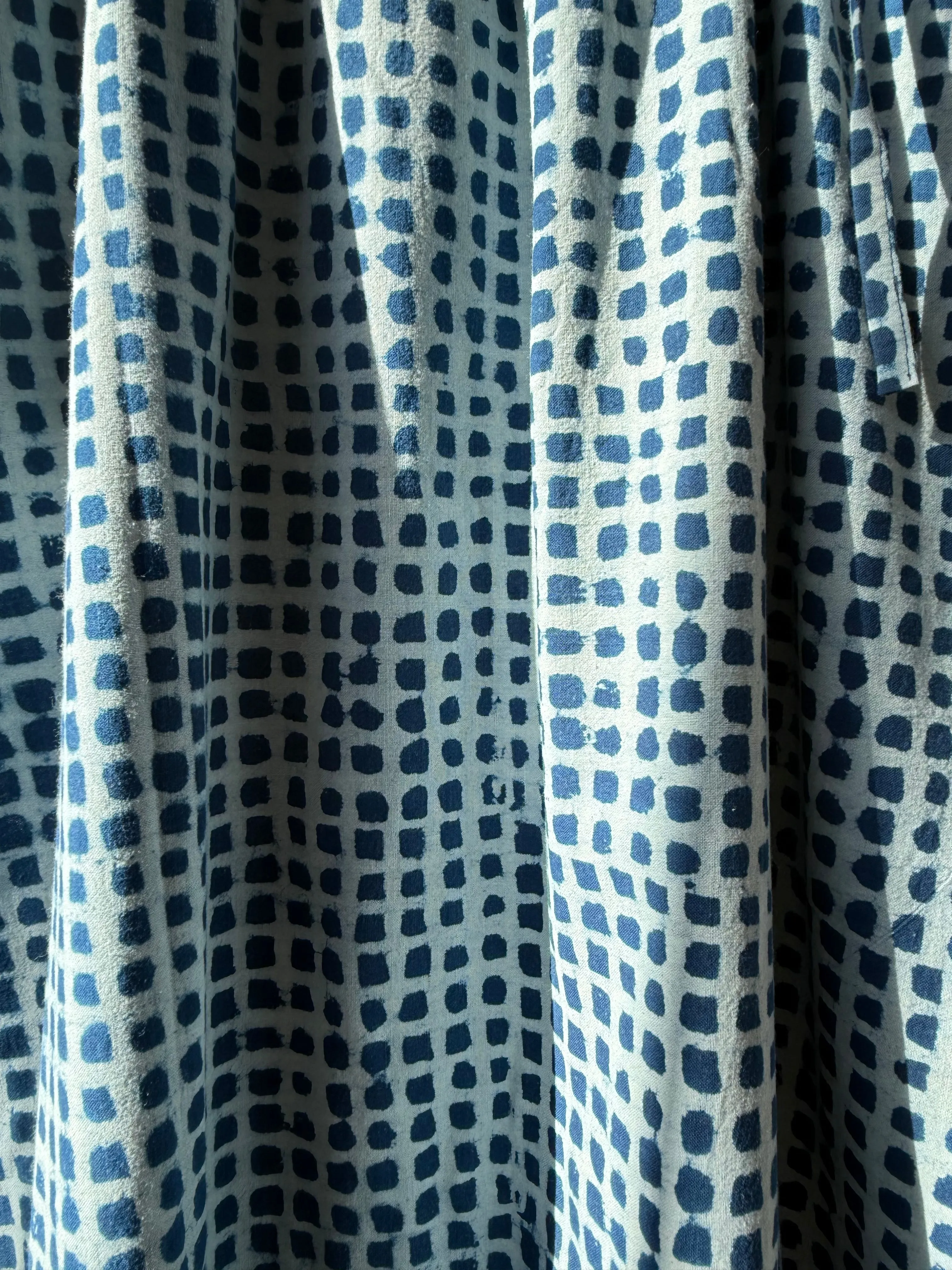 Aurore Dress Indigo Check sold by Happy French Gang product image thumbnail 4