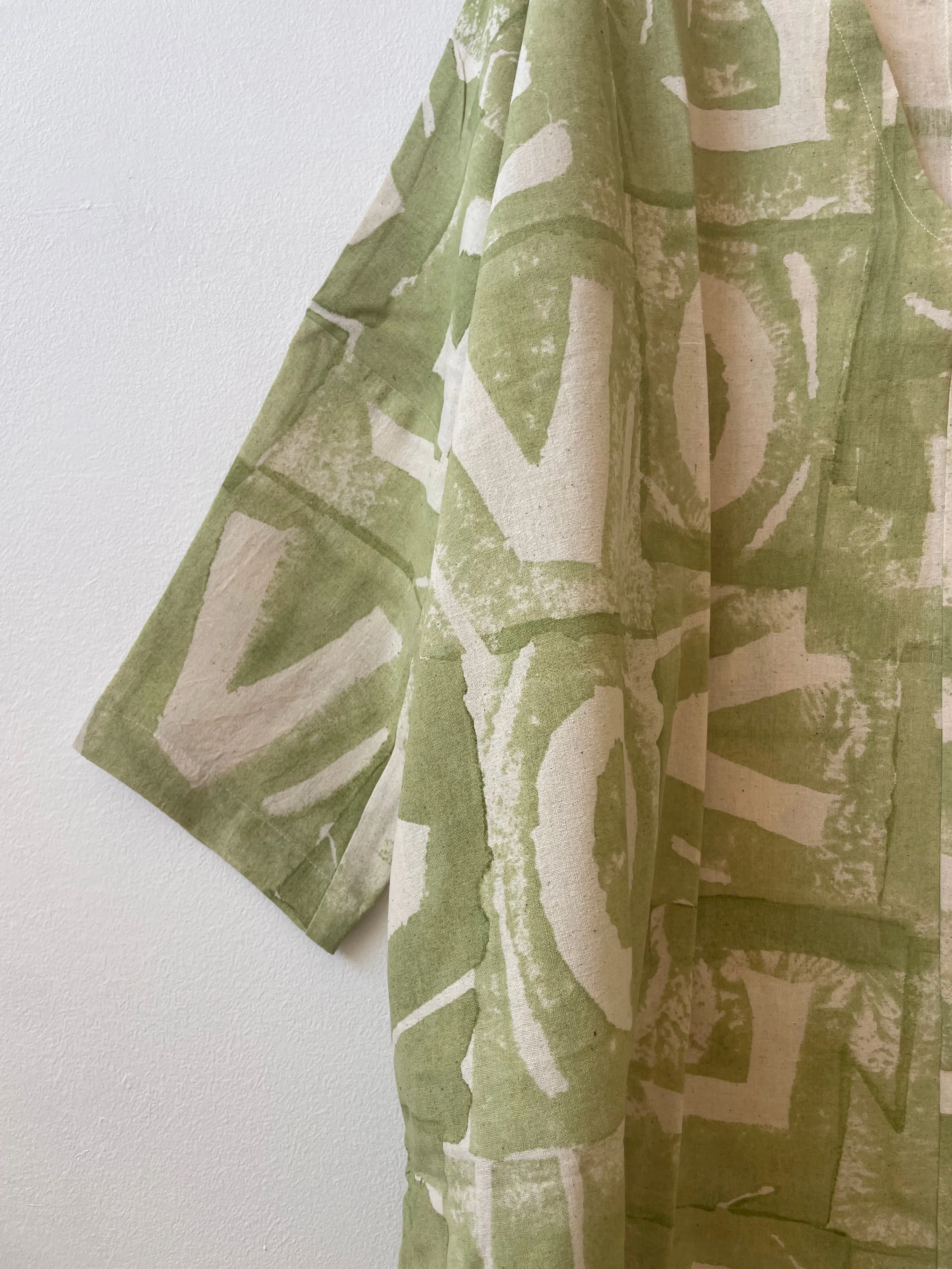 Love Letters Dress/Tunic - Green sold by Happy French Gang product image thumbnail 2