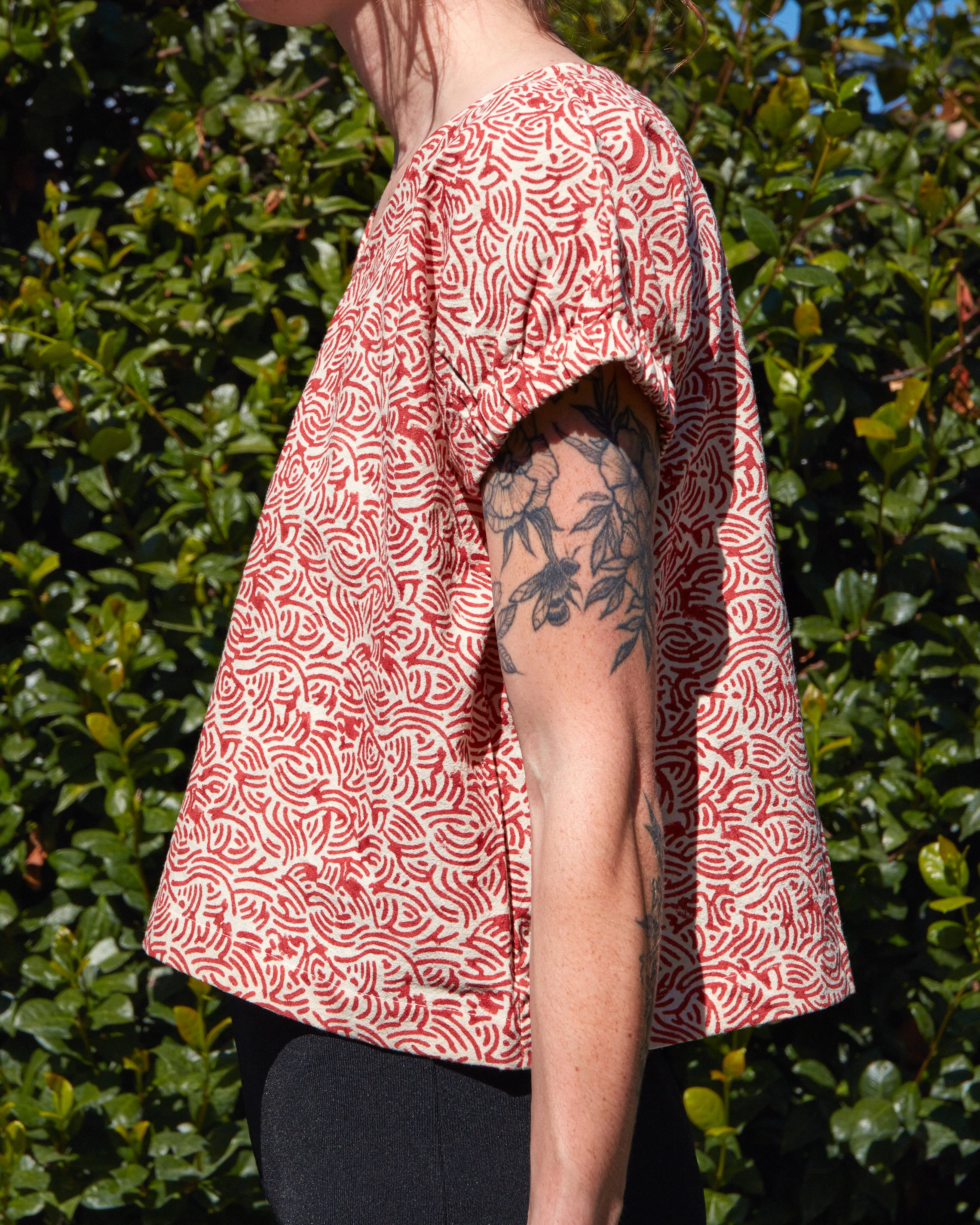 Zélia Top Madder Vibe sold by Happy French Gang product image thumbnail 4