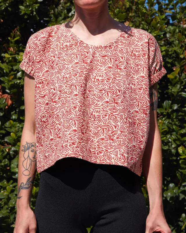 Zélia Top Madder Vibe made by Happy French Gang