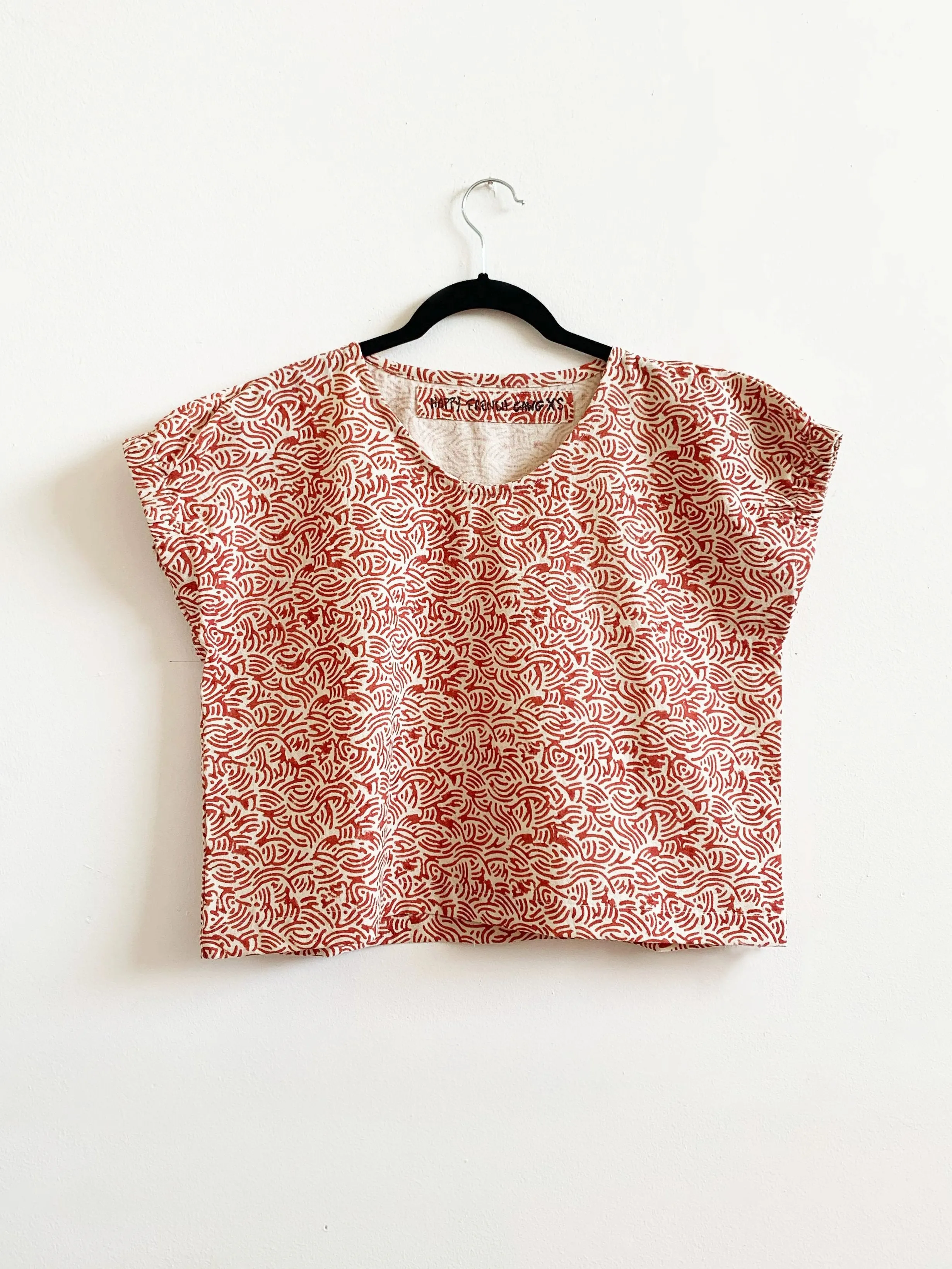 Zélia Top Madder Vibe sold by Happy French Gang product image thumbnail 2