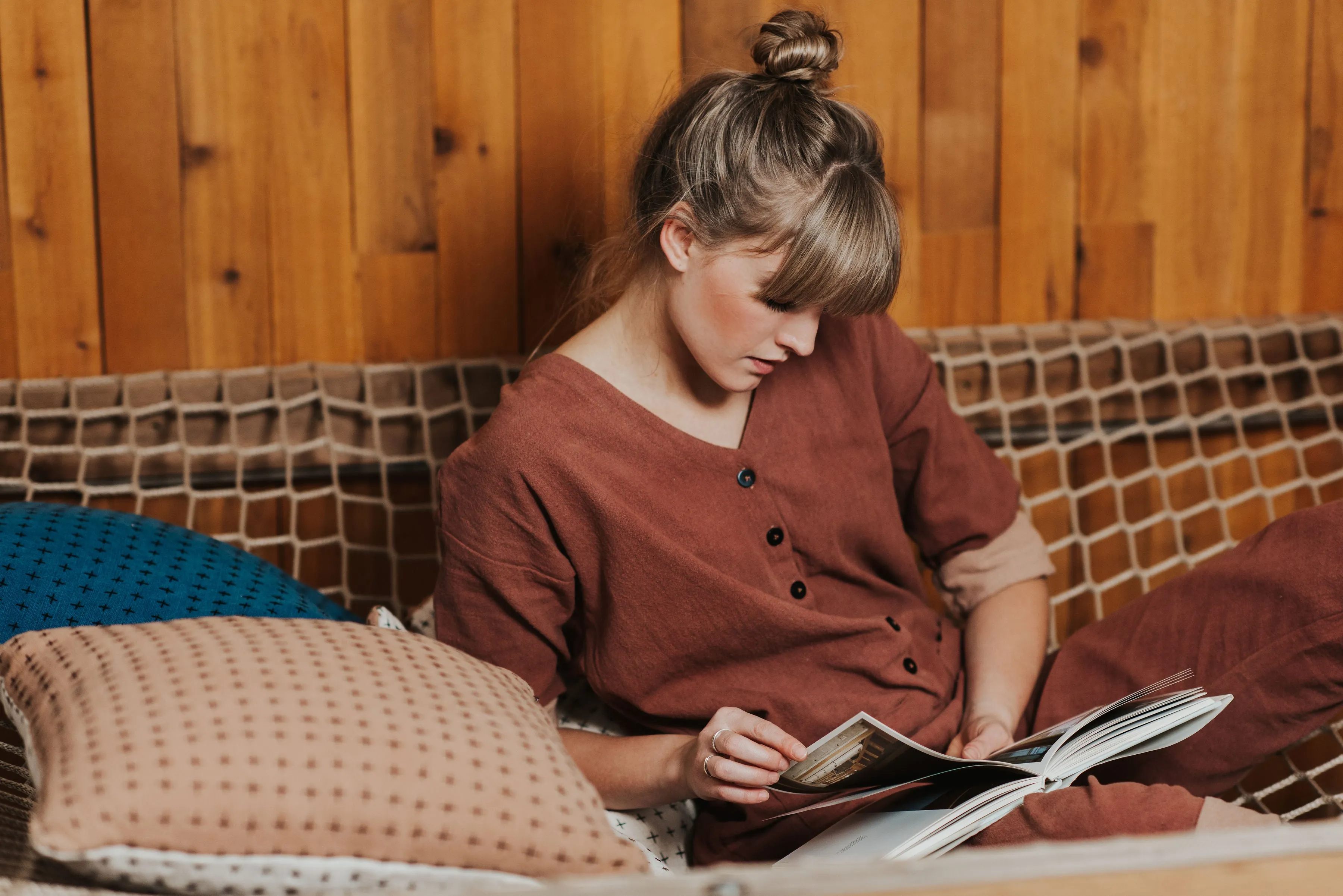 Terracotta Jumpsuit sold by Happy French Gang product image thumbnail 2