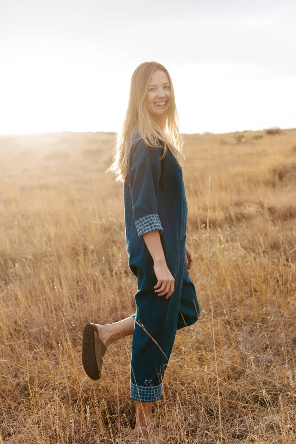 Indigo Jumpsuit sold by Happy French Gang product image thumbnail 2