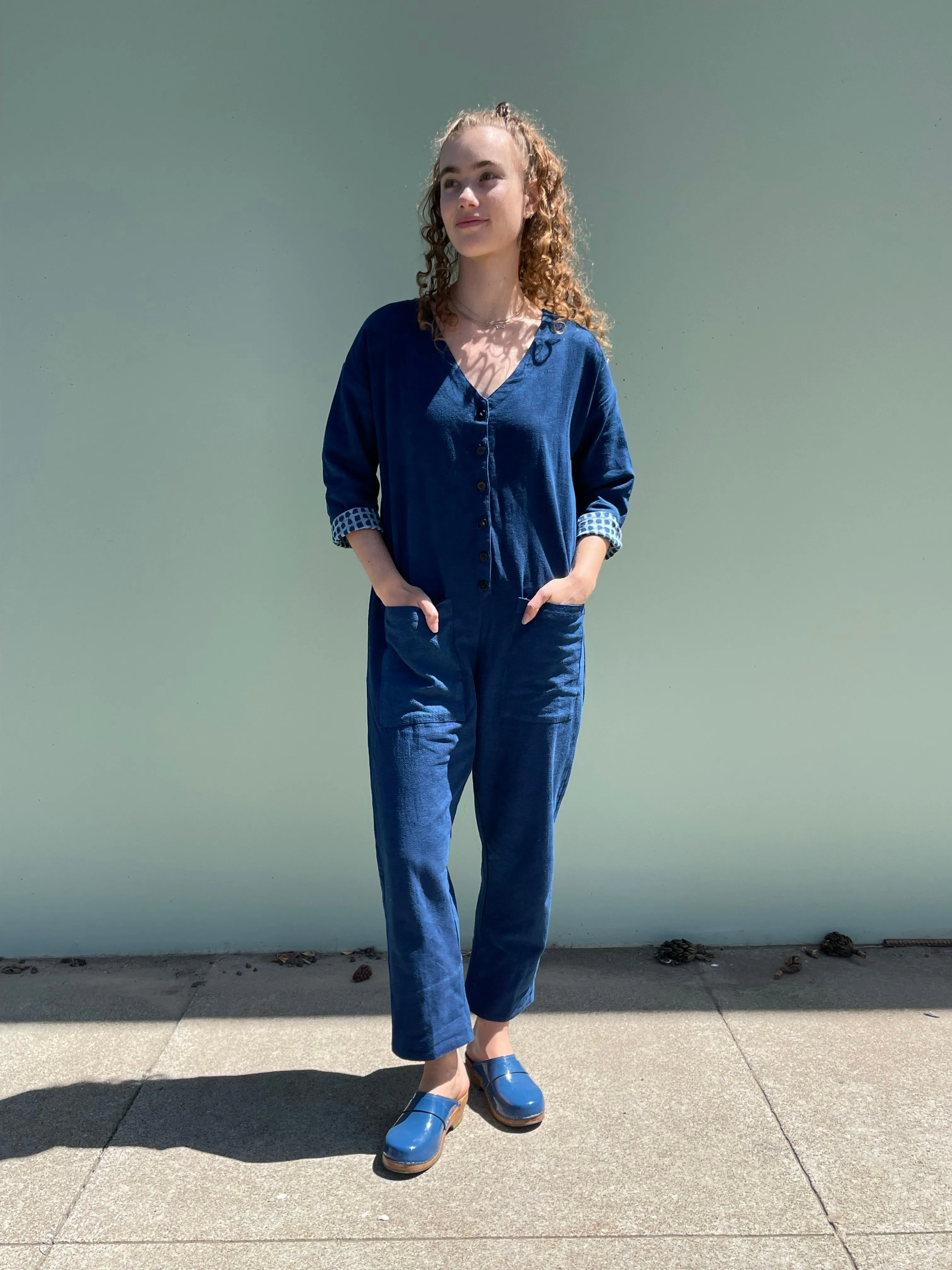 Indigo Jumpsuit sold by Happy French Gang product image thumbnail 4