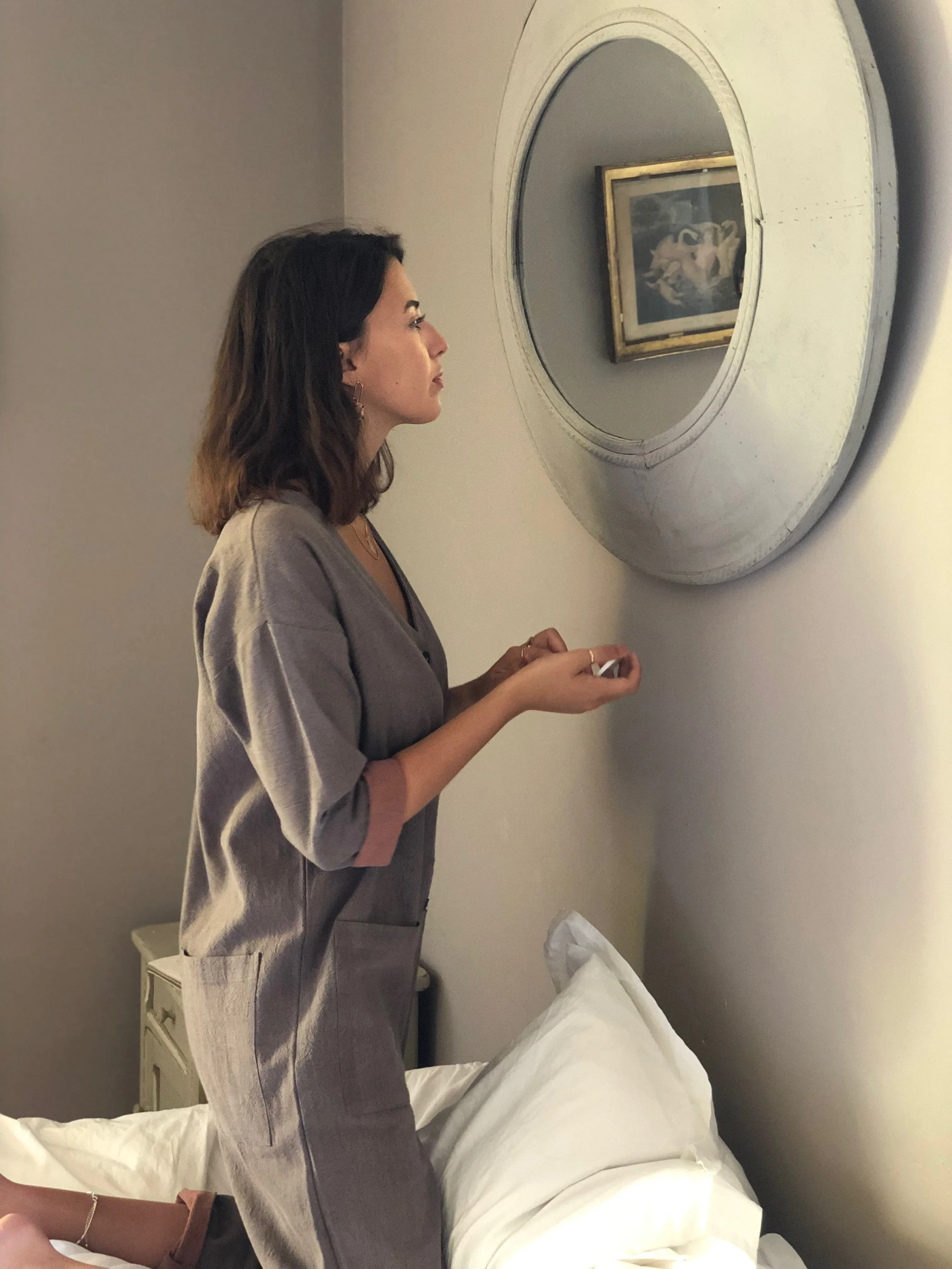 Chocogrey Jumpsuit sold by Happy French Gang