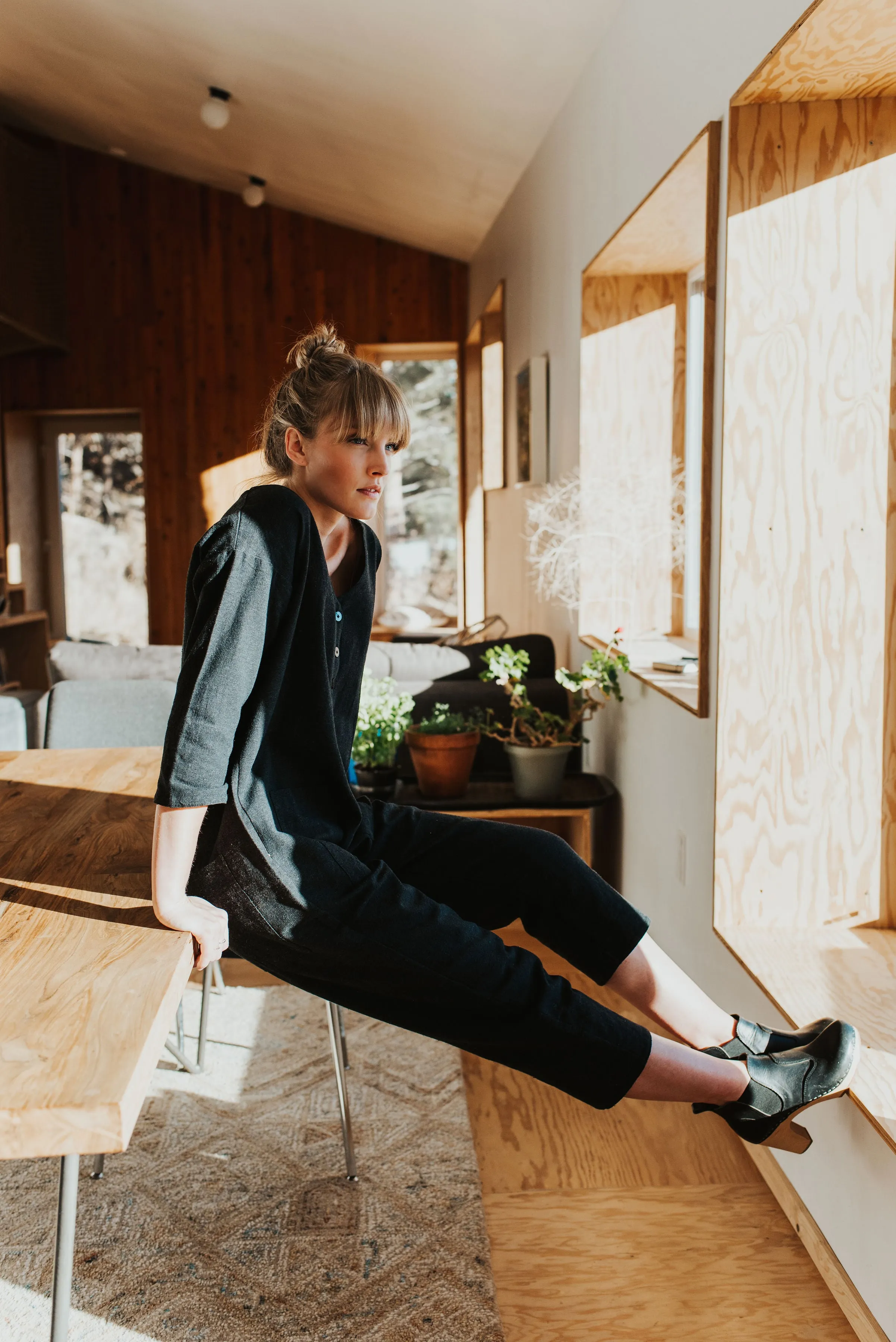 Black Jumpsuit sold by Happy French Gang product image thumbnail 5