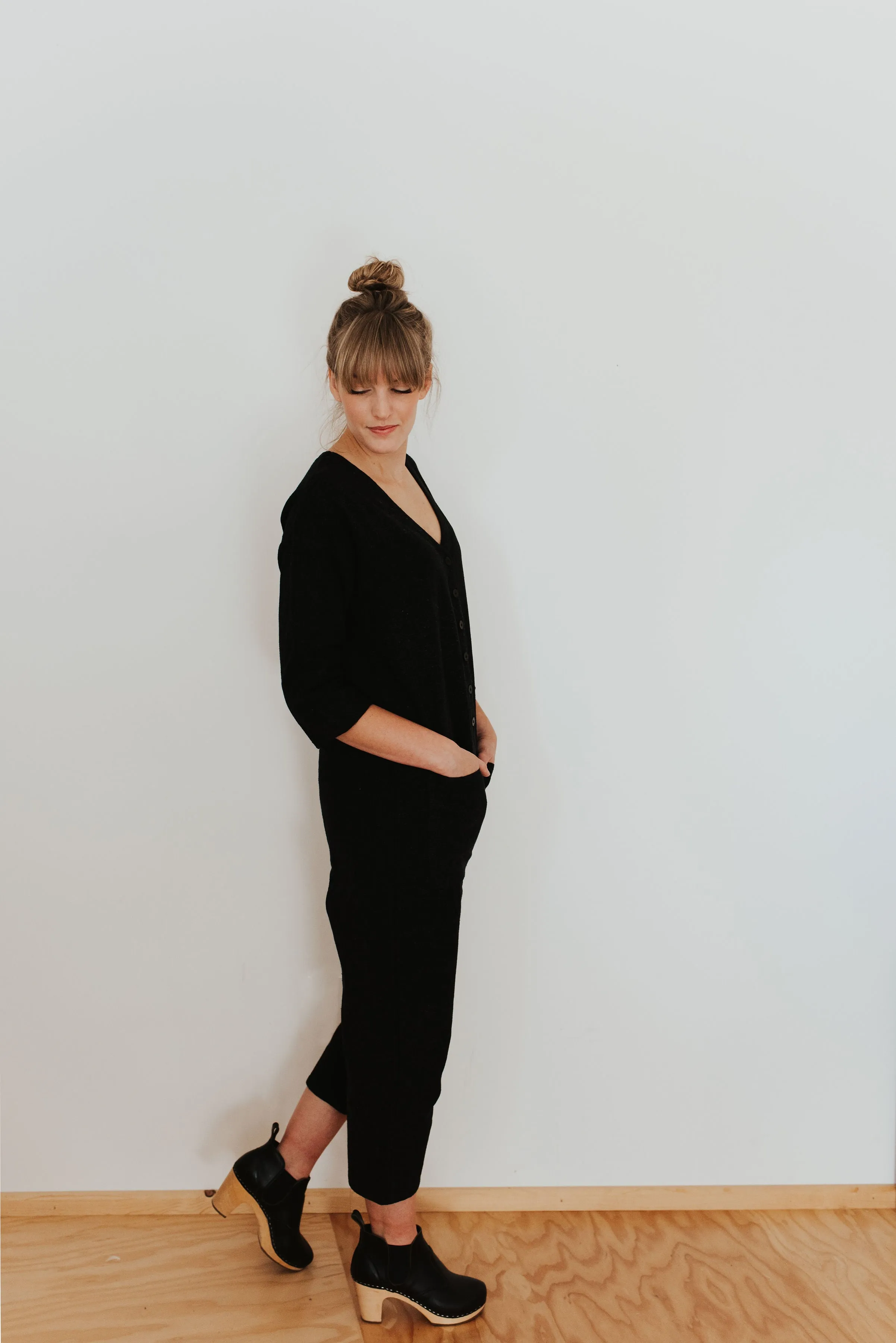 Black Jumpsuit sold by Happy French Gang product image thumbnail 2