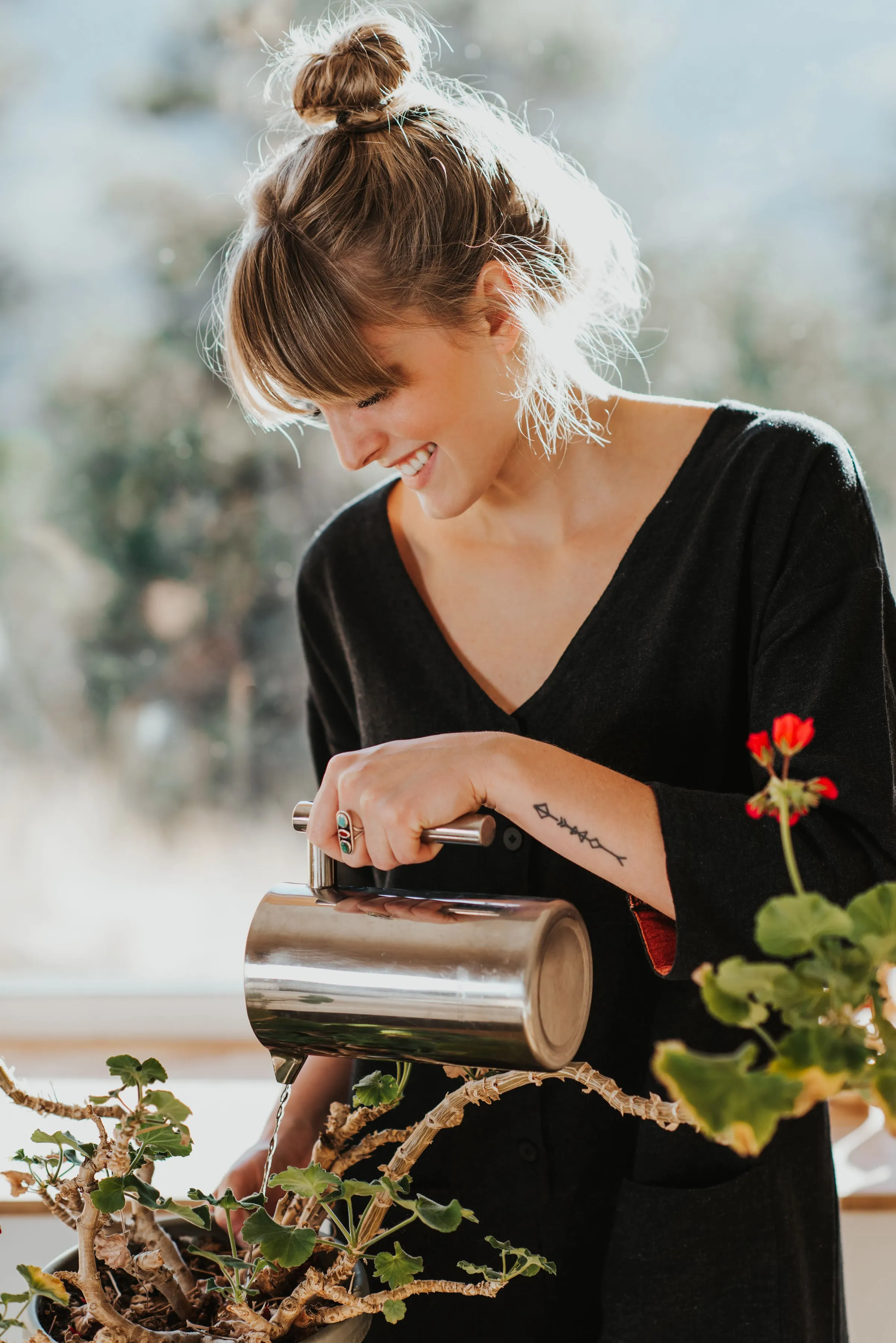 Black & Indigo Inside Cuff Jumpsuit sold by Happy French Gang product image thumbnail 5