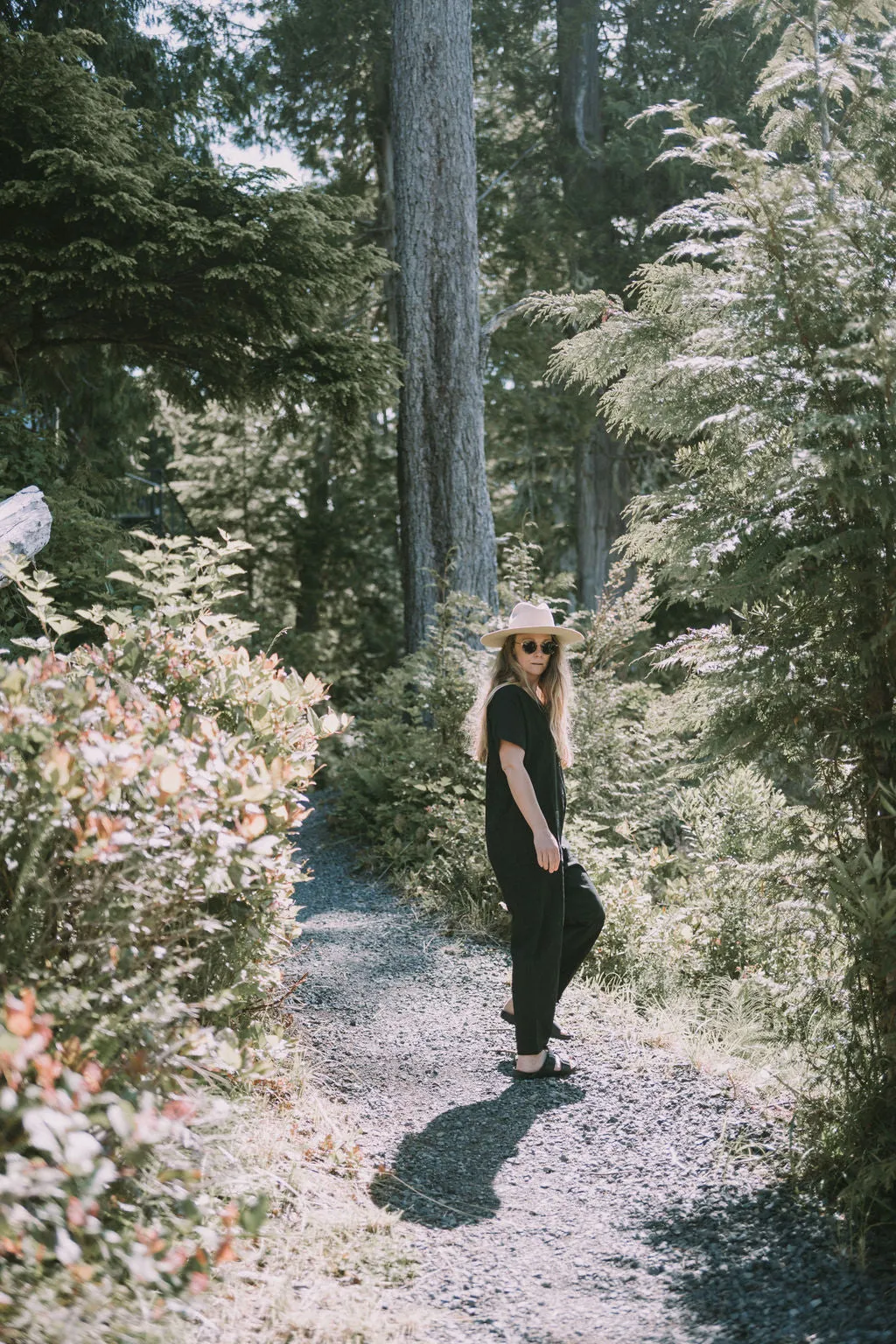 Short Sleeve Light Black Jumpsuit sold by Happy French Gang product image thumbnail 3