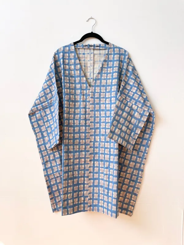 Dress / Tunic Lavender & Night Blue made by Happy French Gang