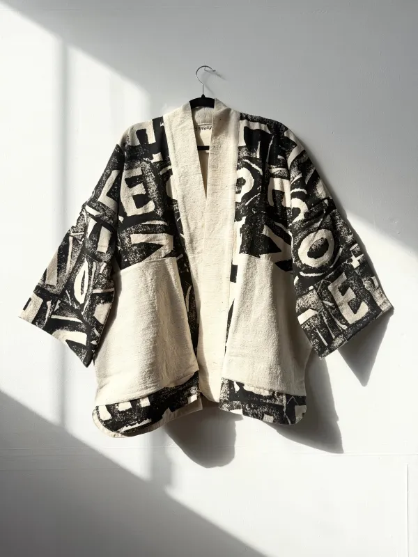 The Love Coat - Black made by Happy French Gang