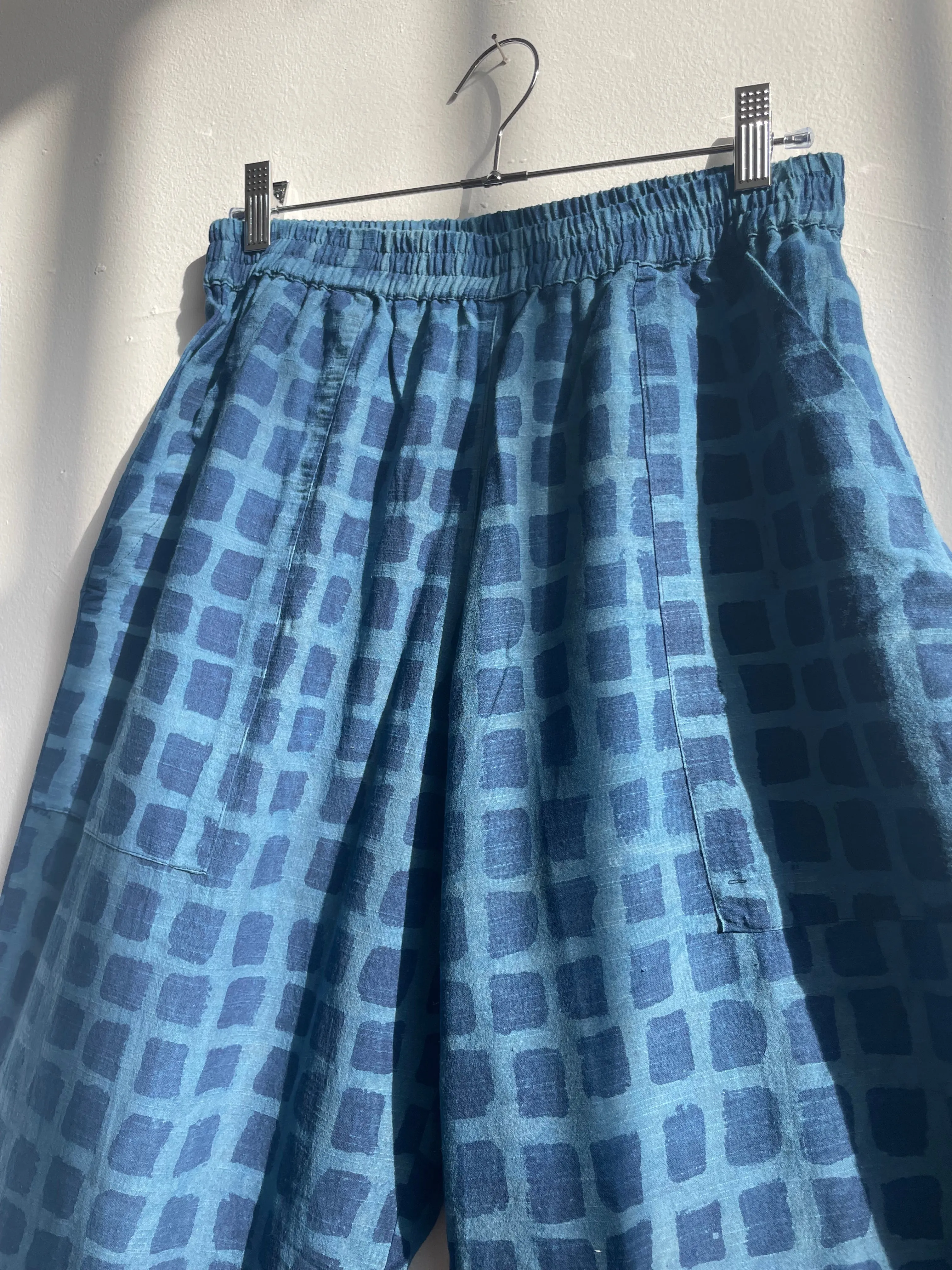 Omar Indigo Big Square Pants sold by Happy French Gang product image thumbnail 4