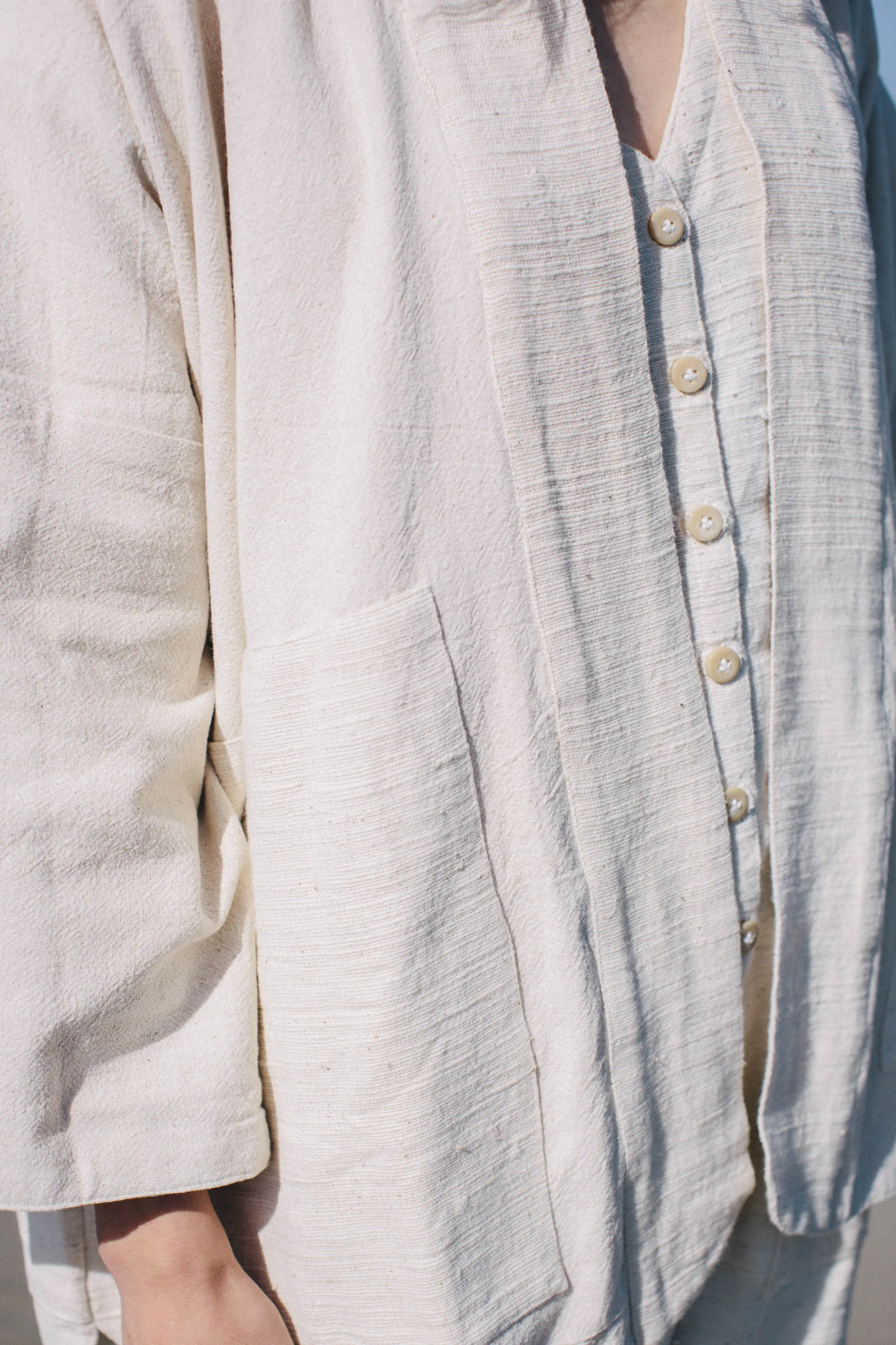 White Sand Coat sold by Happy French Gang product image thumbnail 5