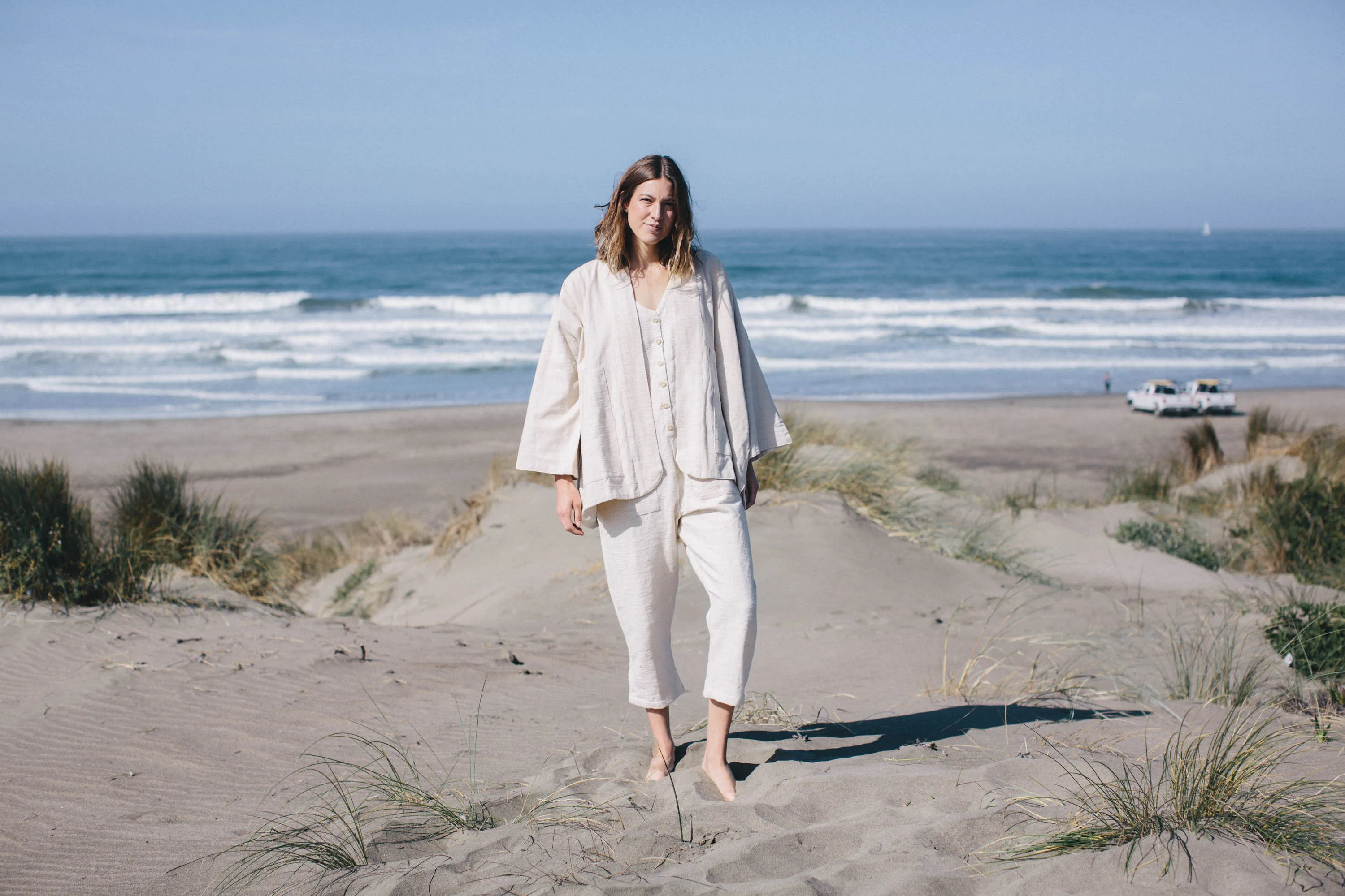 White Sand Coat sold by Happy French Gang product image thumbnail 2
