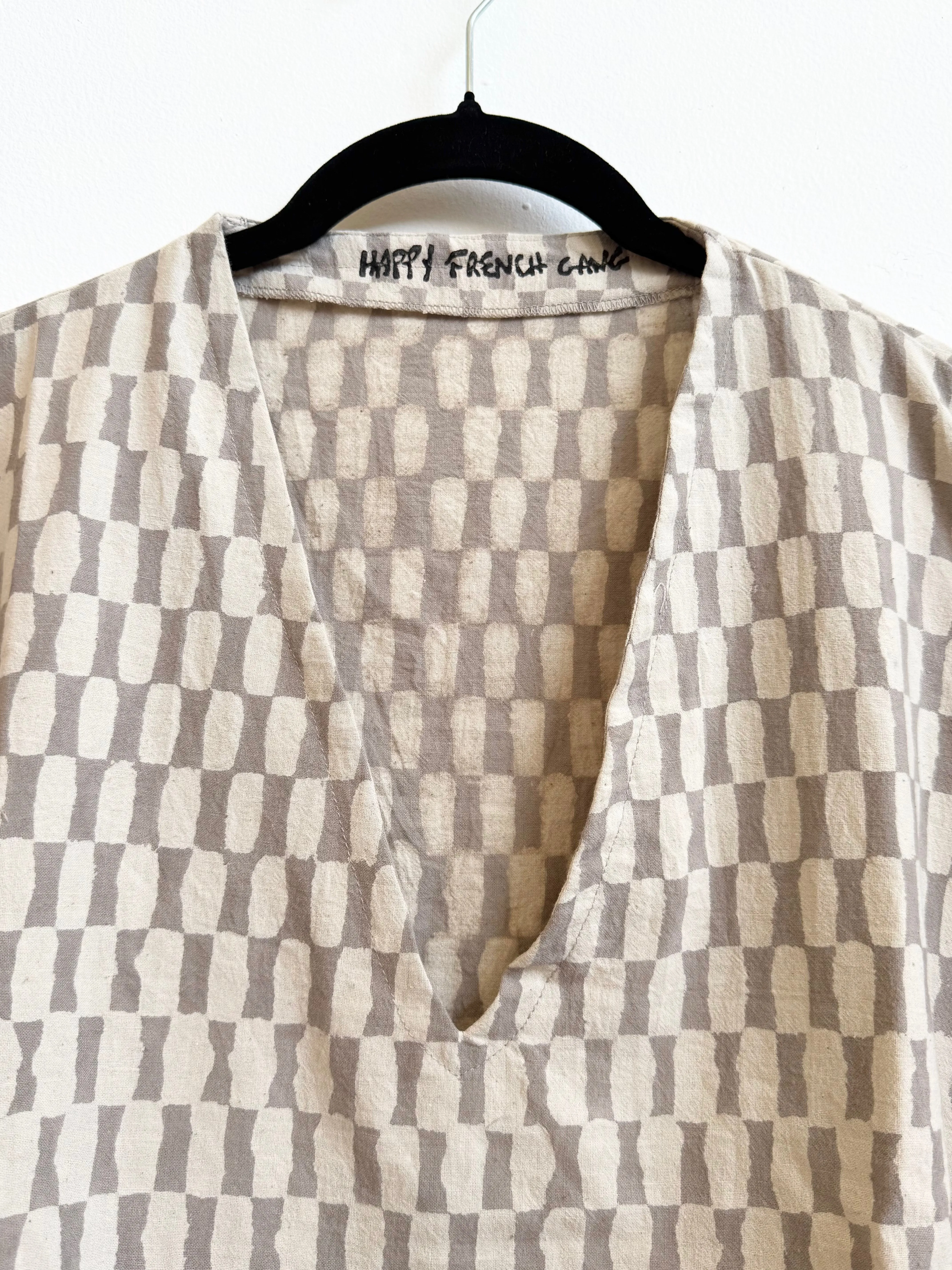 Dress / Tunic Grey Small Rectangle sold by Happy French Gang product image thumbnail 3