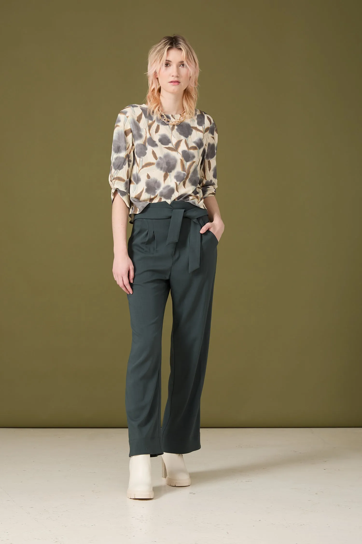 ELLI Blouse - Horta Steel sold by Cokluch product image thumbnail 2