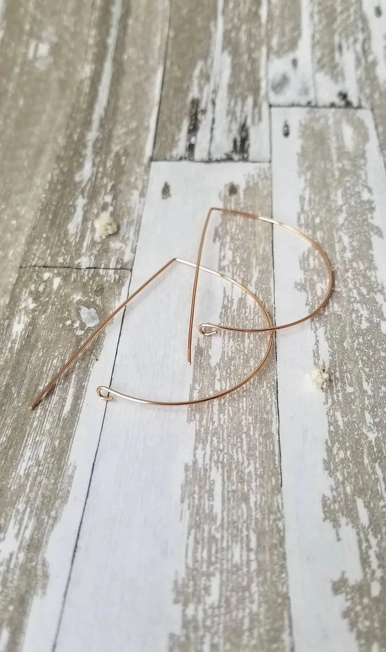 PERSEPHONE - Half Moon Hoop Earrings sold by Cokluch product image thumbnail 5