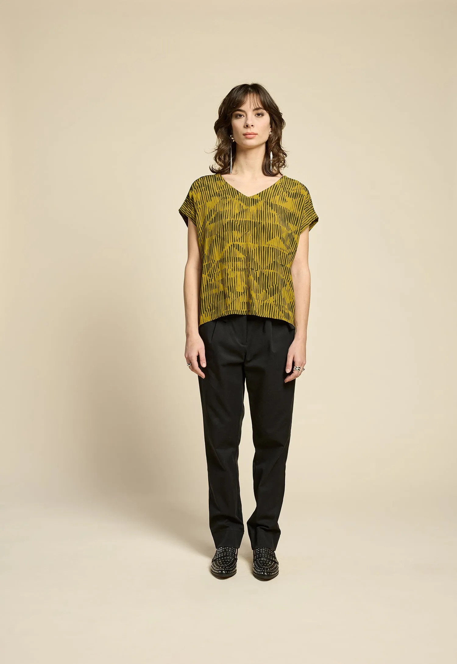 SILENCE Top - Curry Diamond sold by Cokluch