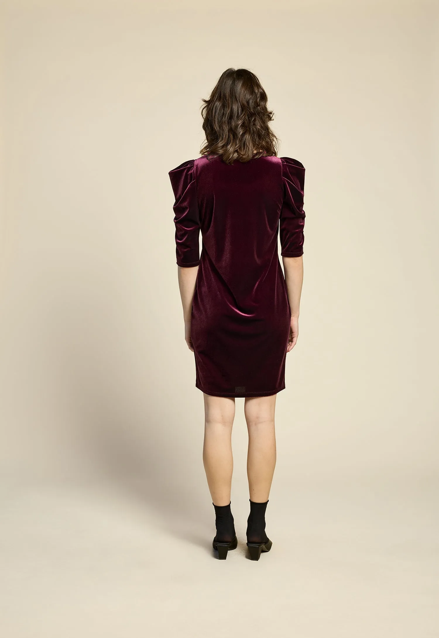 PHOENIX Dress - Burgundy sold by Cokluch product image thumbnail 3