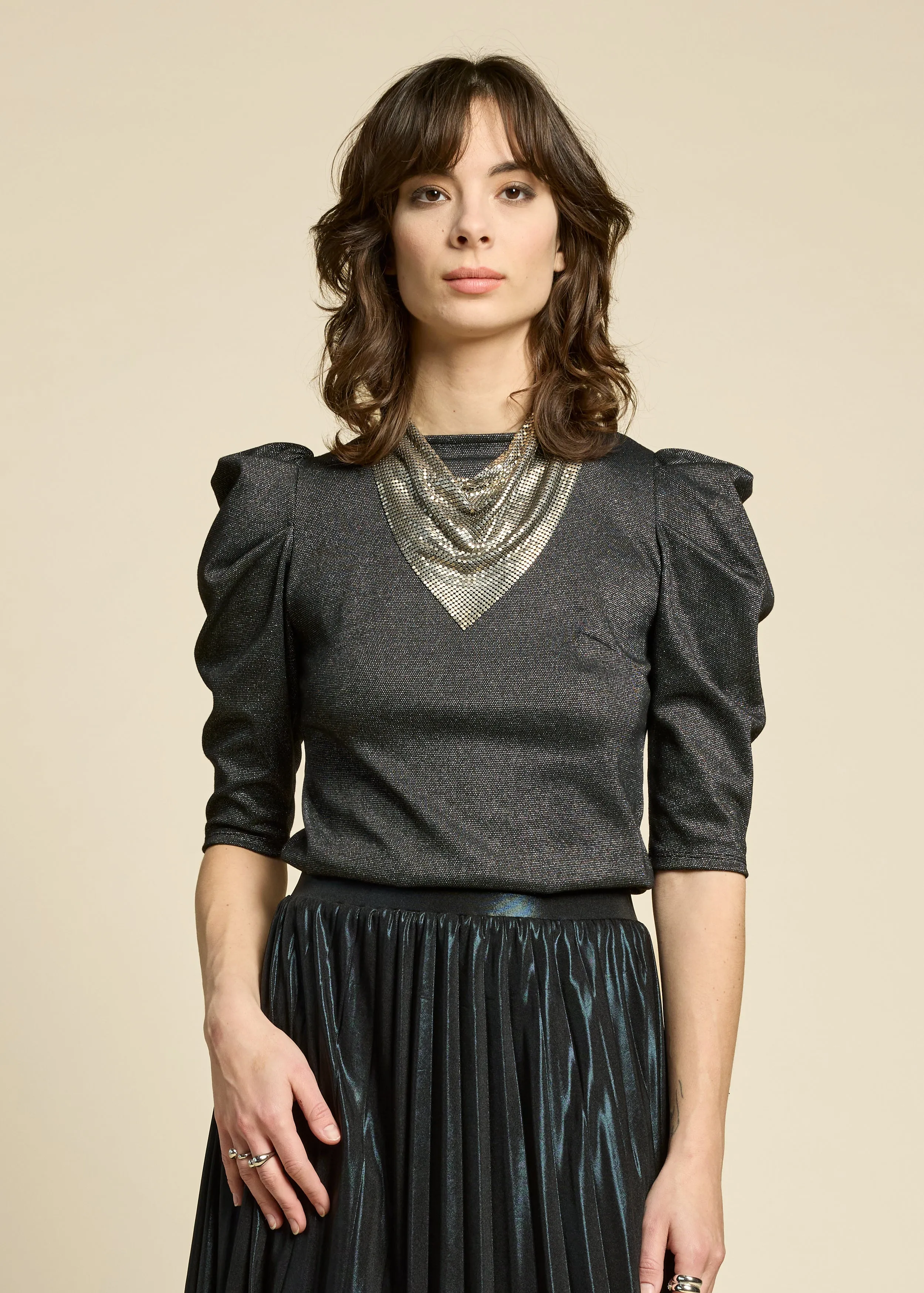 INSOMNIE Top - Facet Black sold by Cokluch