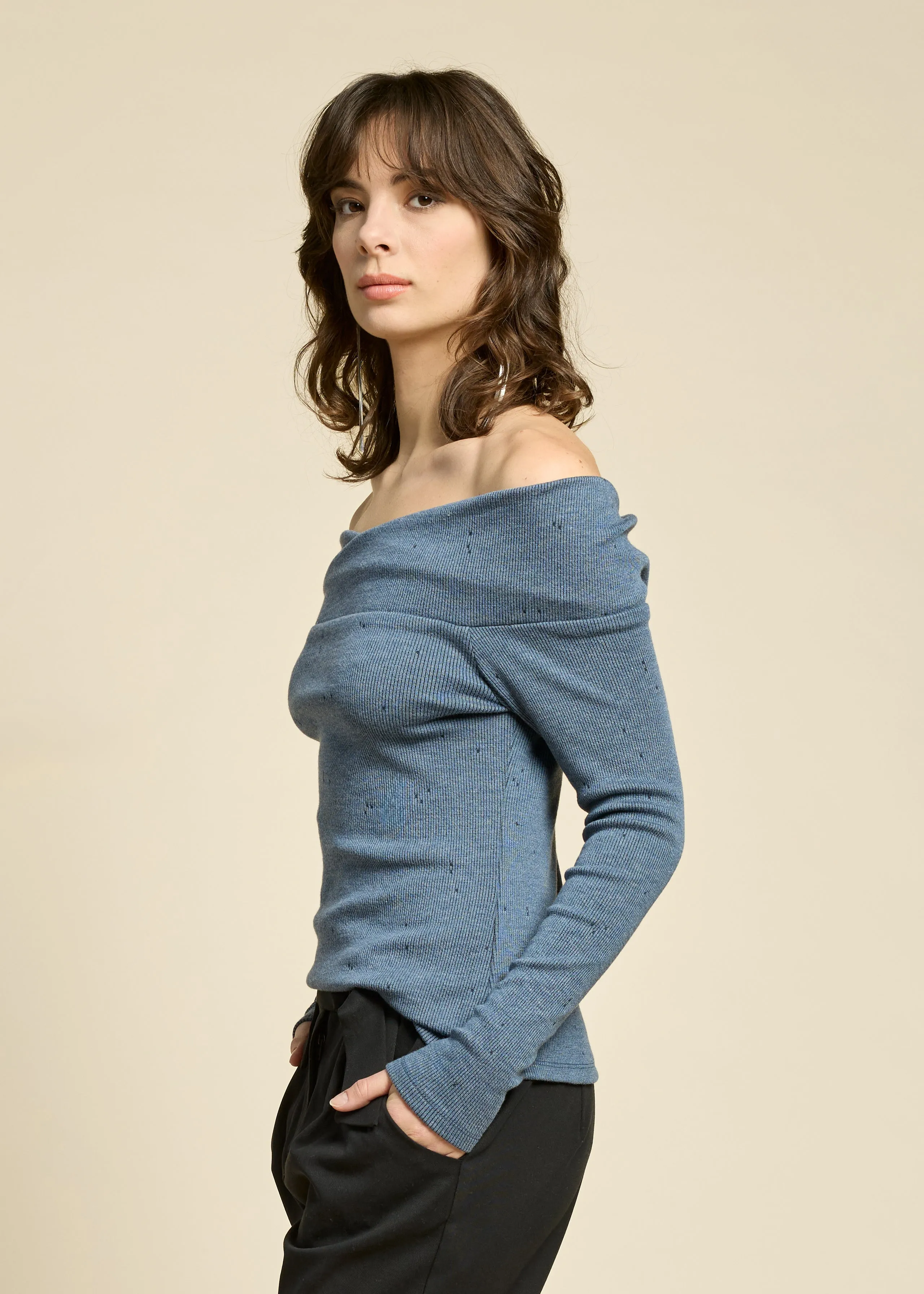 RUBY Top - Denim sold by Cokluch