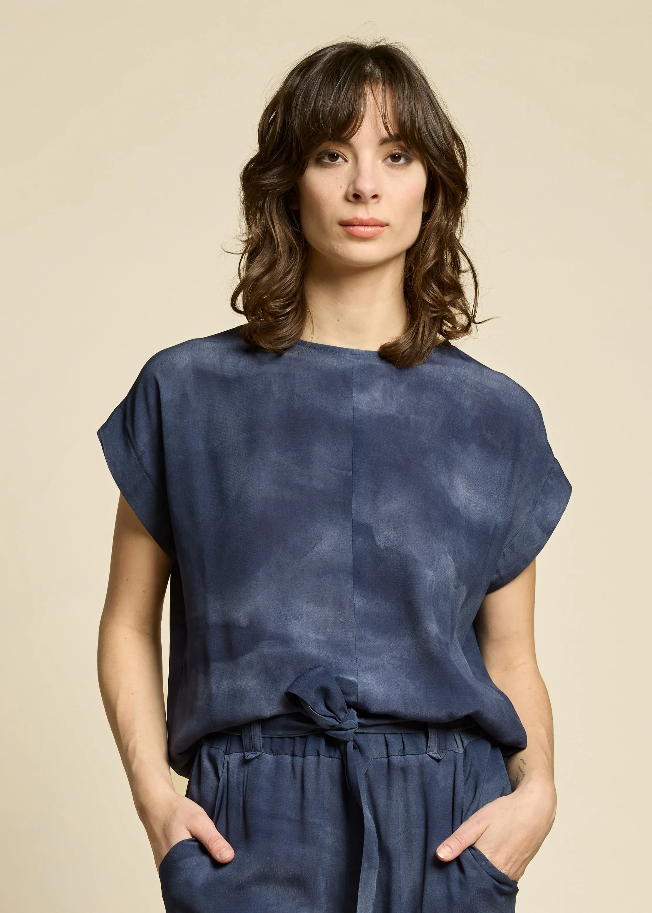 SILENCE Top - Twilight Mist sold by Cokluch