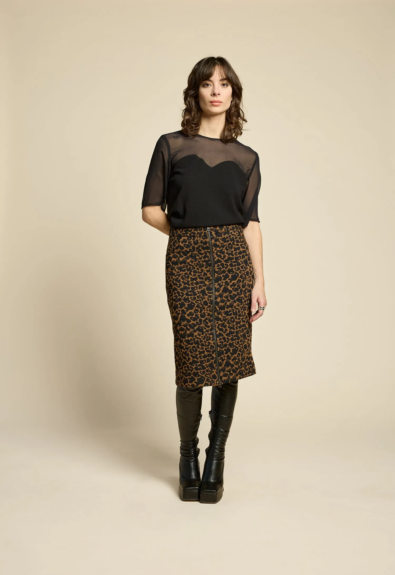 REFLEXIONS Skirt - Gold sold by Cokluch product image thumbnail 2