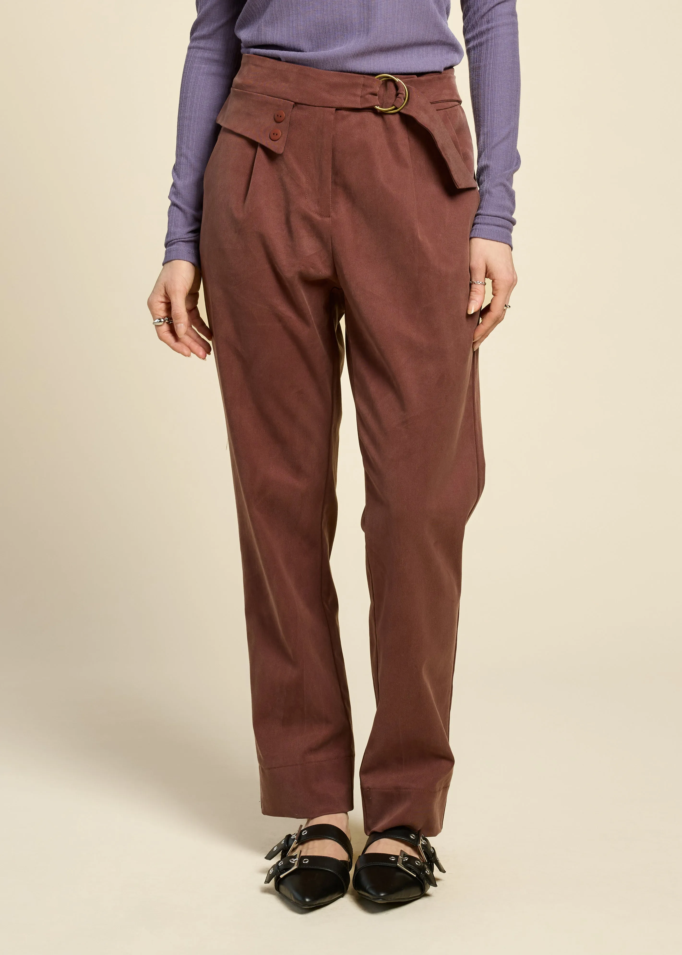 THE FOOL Pants - Cappuccino sold by Cokluch
