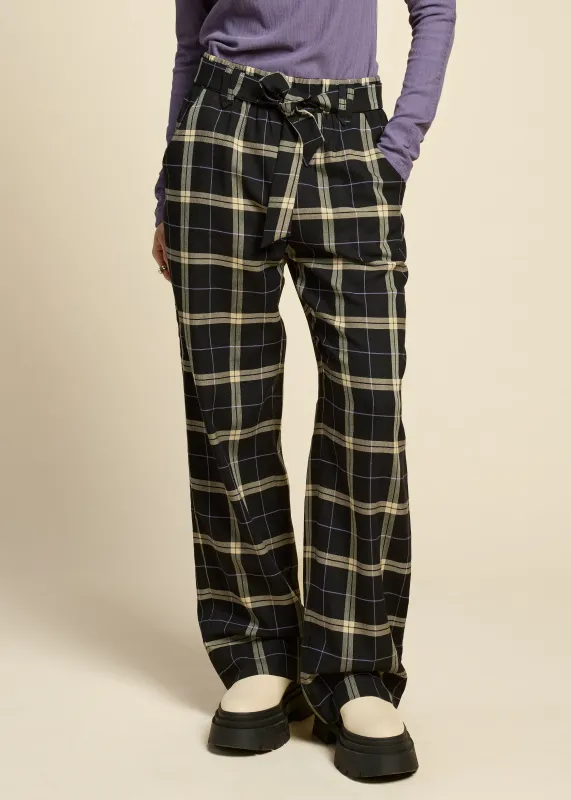 WEST COAST Pants - Black Plaid made by Cokluch