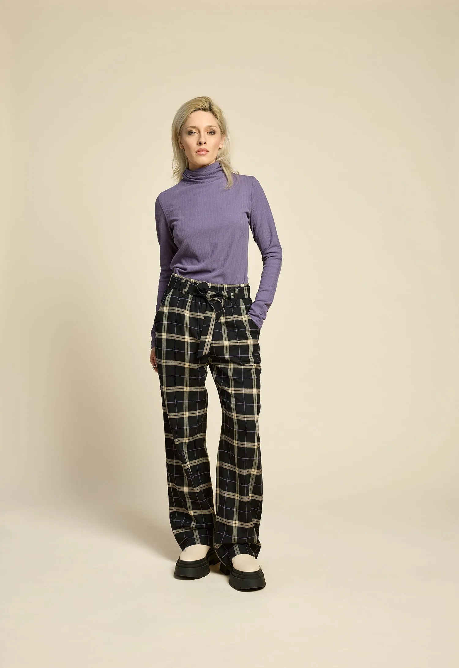 WEST COAST Pants - Black Plaid sold by Cokluch product image thumbnail 2