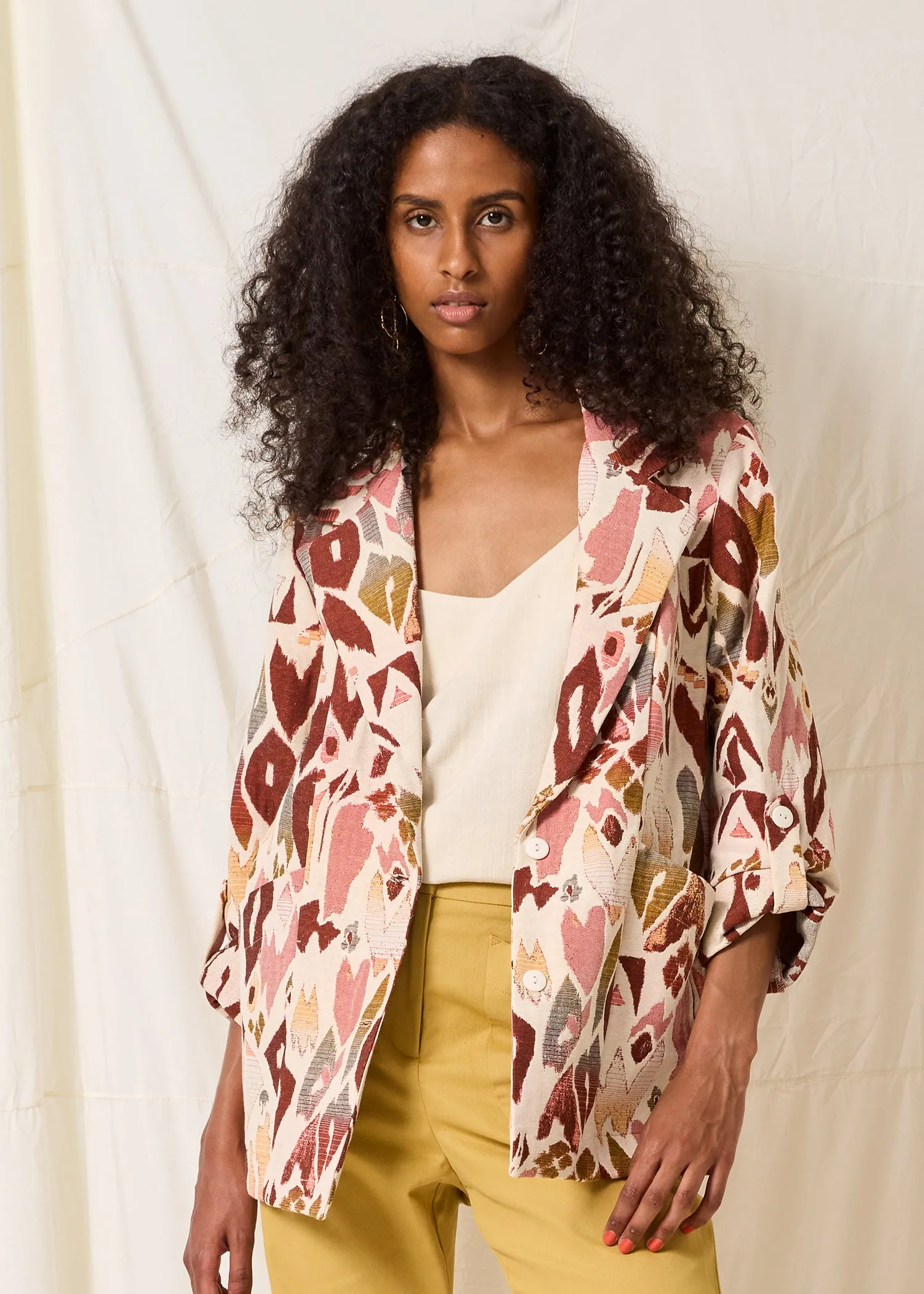 SAFRAN Jacket - Pink Thalassia sold by Cokluch