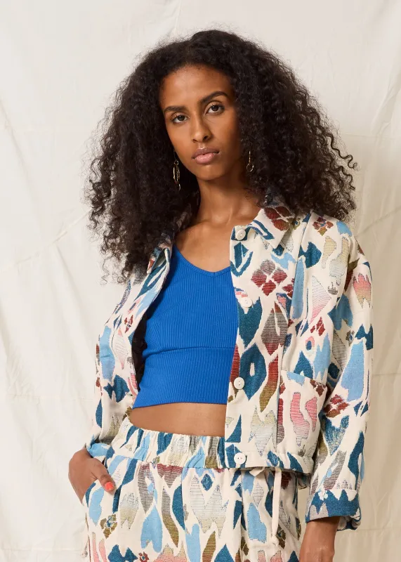 CHARDON Vest - Blue Thalassia sold by Cokluch