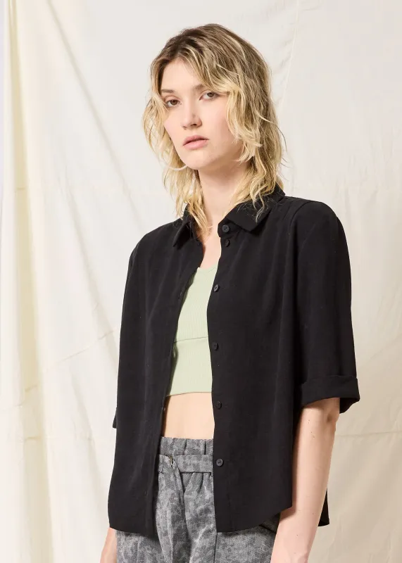 IPOMÉE Shirt - Black made by Cokluch