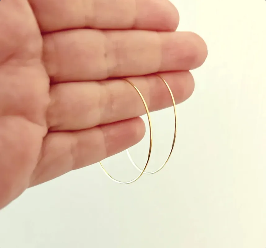 KURG - Creoles Earrings made by Darlings of Denmark