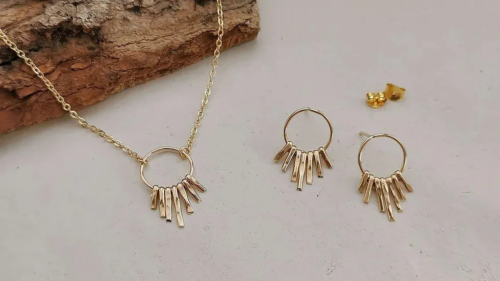 INTA - Sunray Fringe Necklace sold by Cokluch product image thumbnail 3