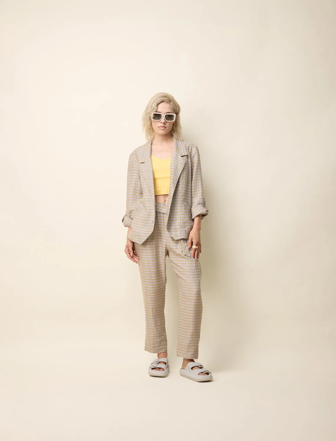 YASMINA Pants - Fog Utopia sold by Cokluch product image thumbnail 4