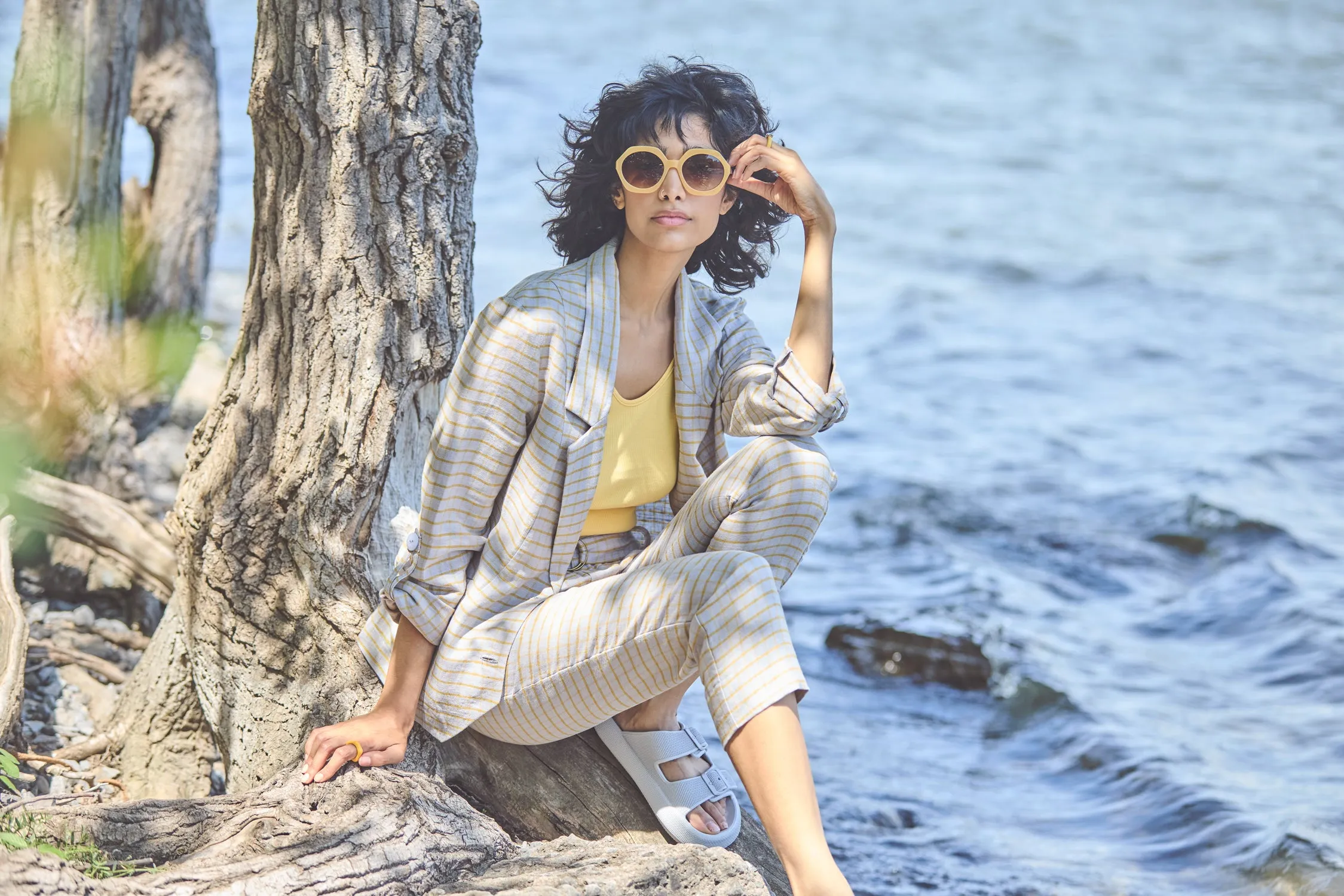 YASMINA Pants - Fog Utopia sold by Cokluch product image thumbnail 5