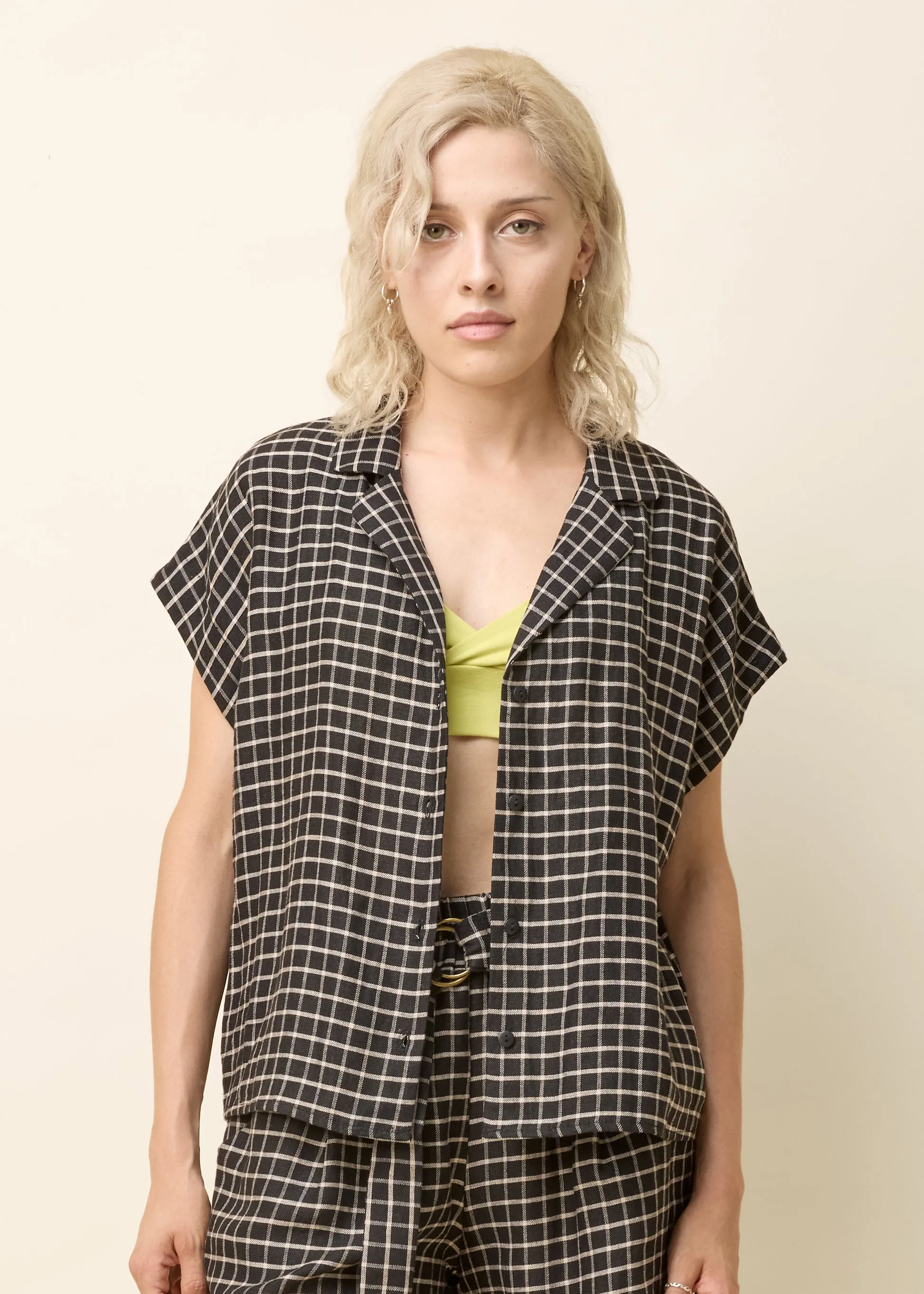 PHEBE Shirt - Black Utopia sold by Cokluch