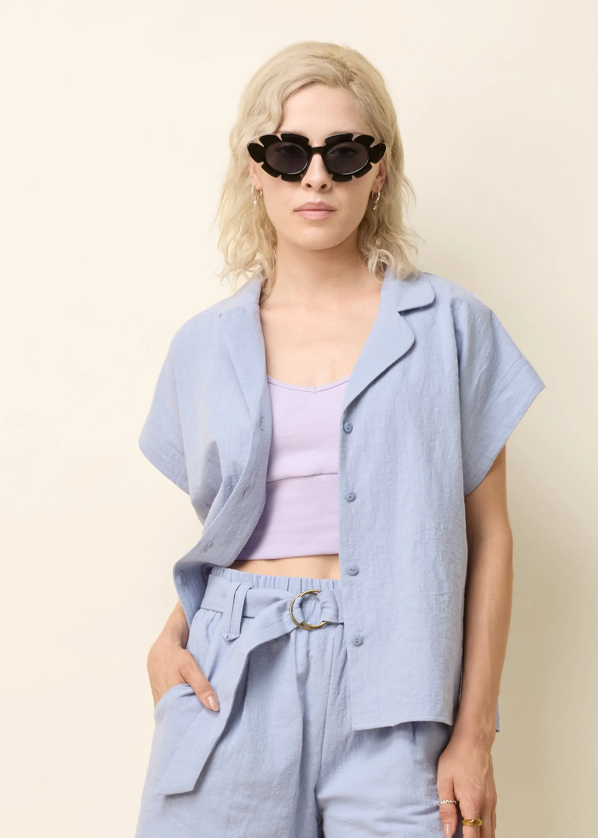 PHEBE Shirt - Dove sold by Cokluch